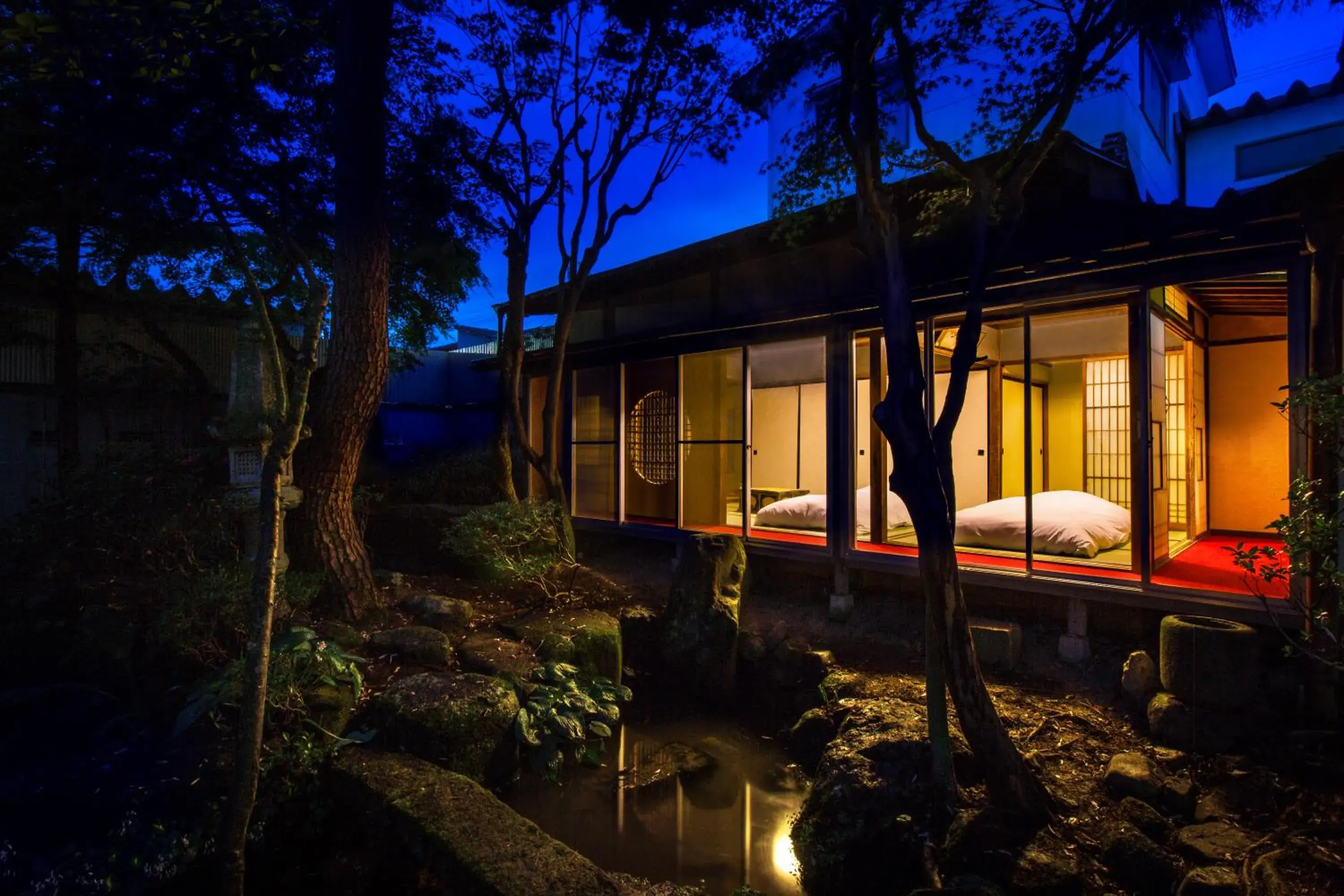 Garden view, Property Building in TEMPLE HOTEL TAKAYAMA ZENKOJI