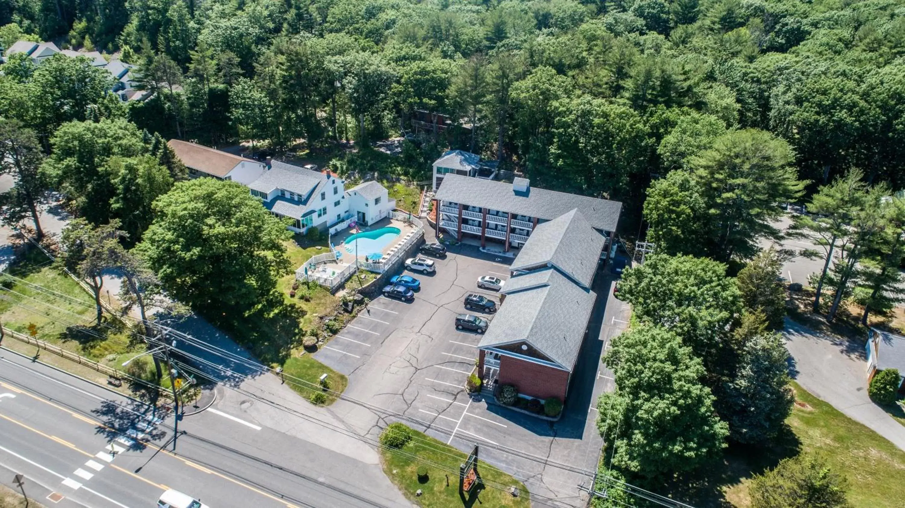 Bird's-eye View in Sea View Motel