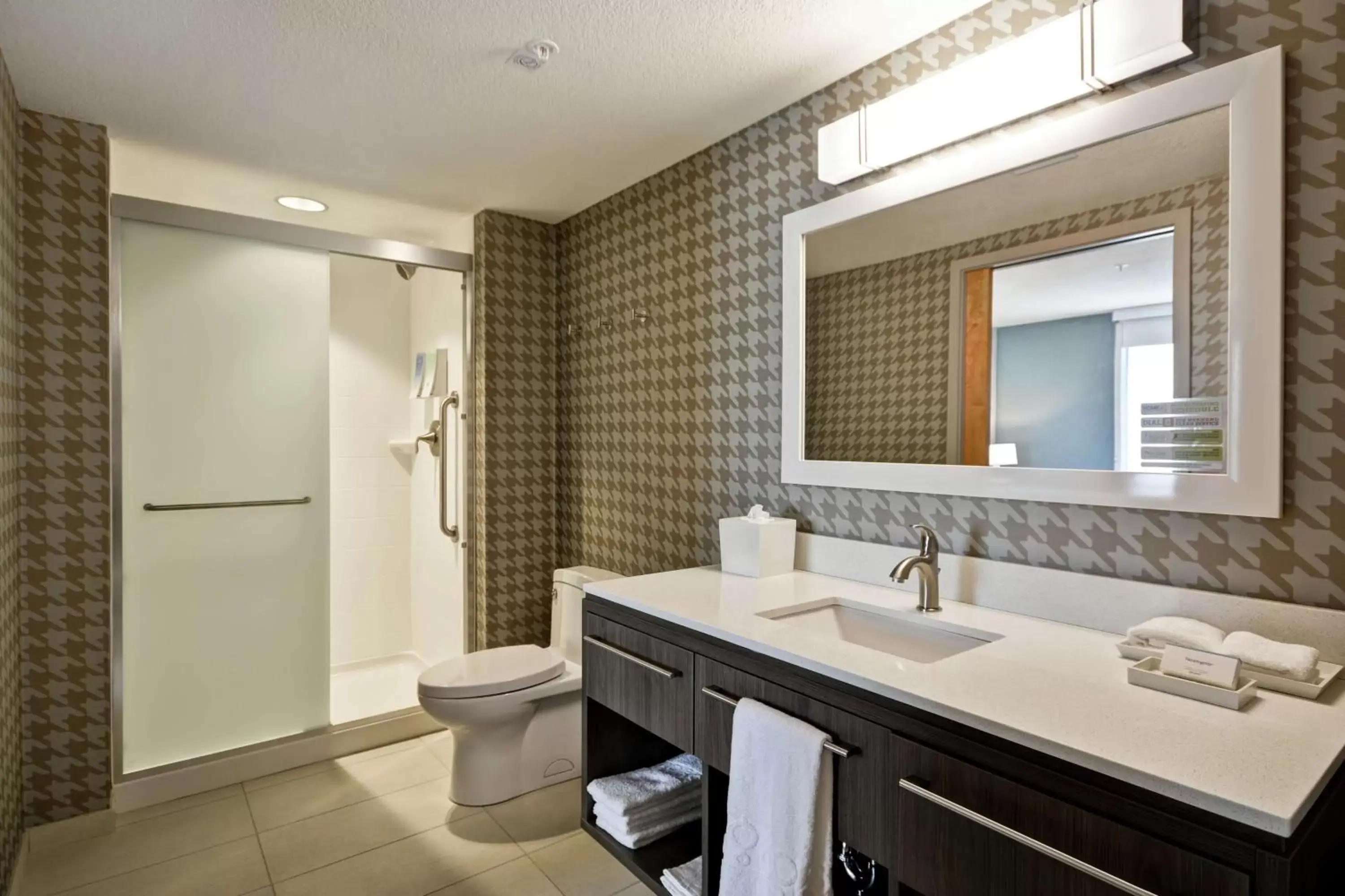 Bathroom in Home2 Suites By Hilton Portland Airport