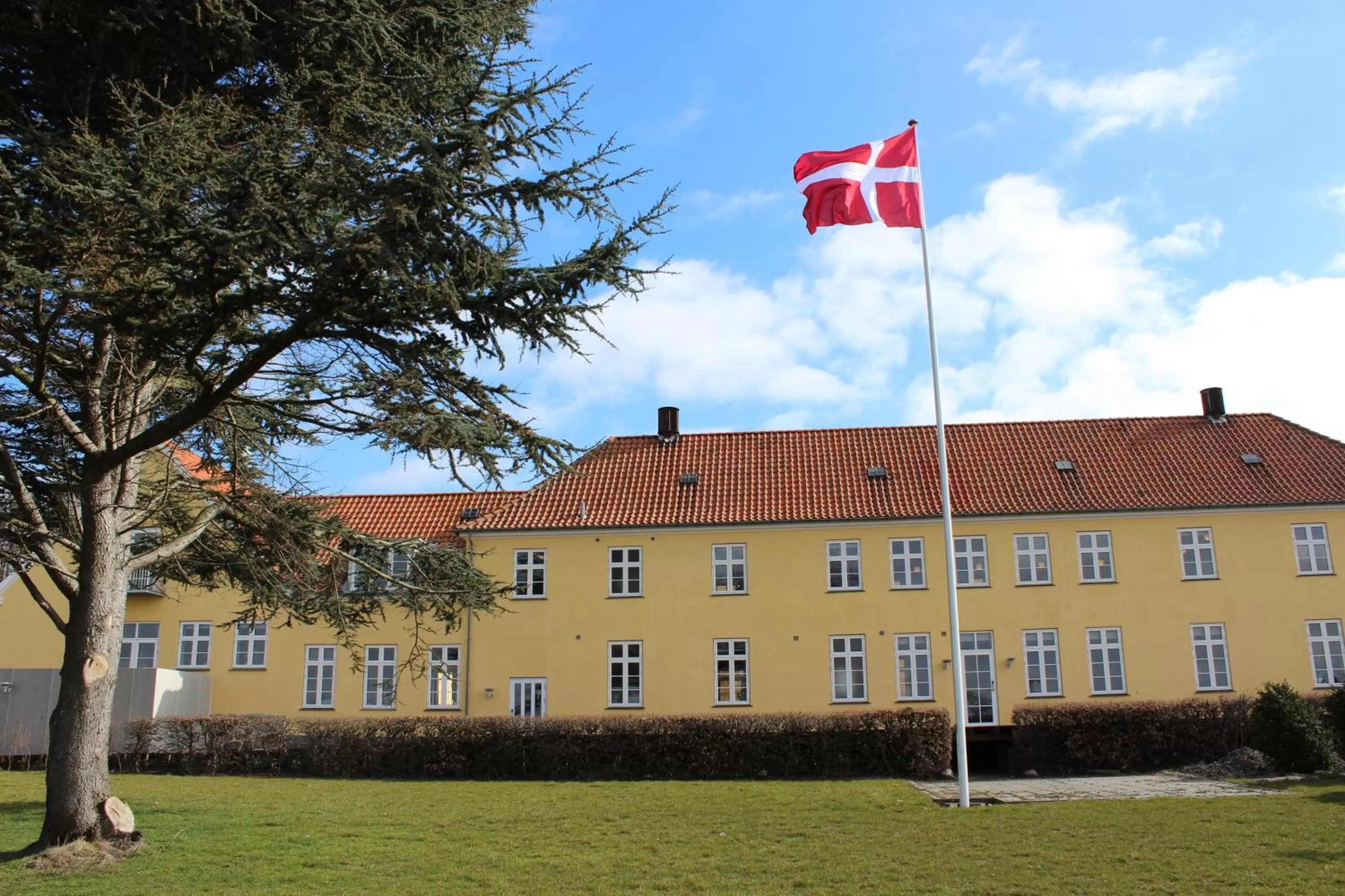 Garden, Property Building in Hotel Residens Møen