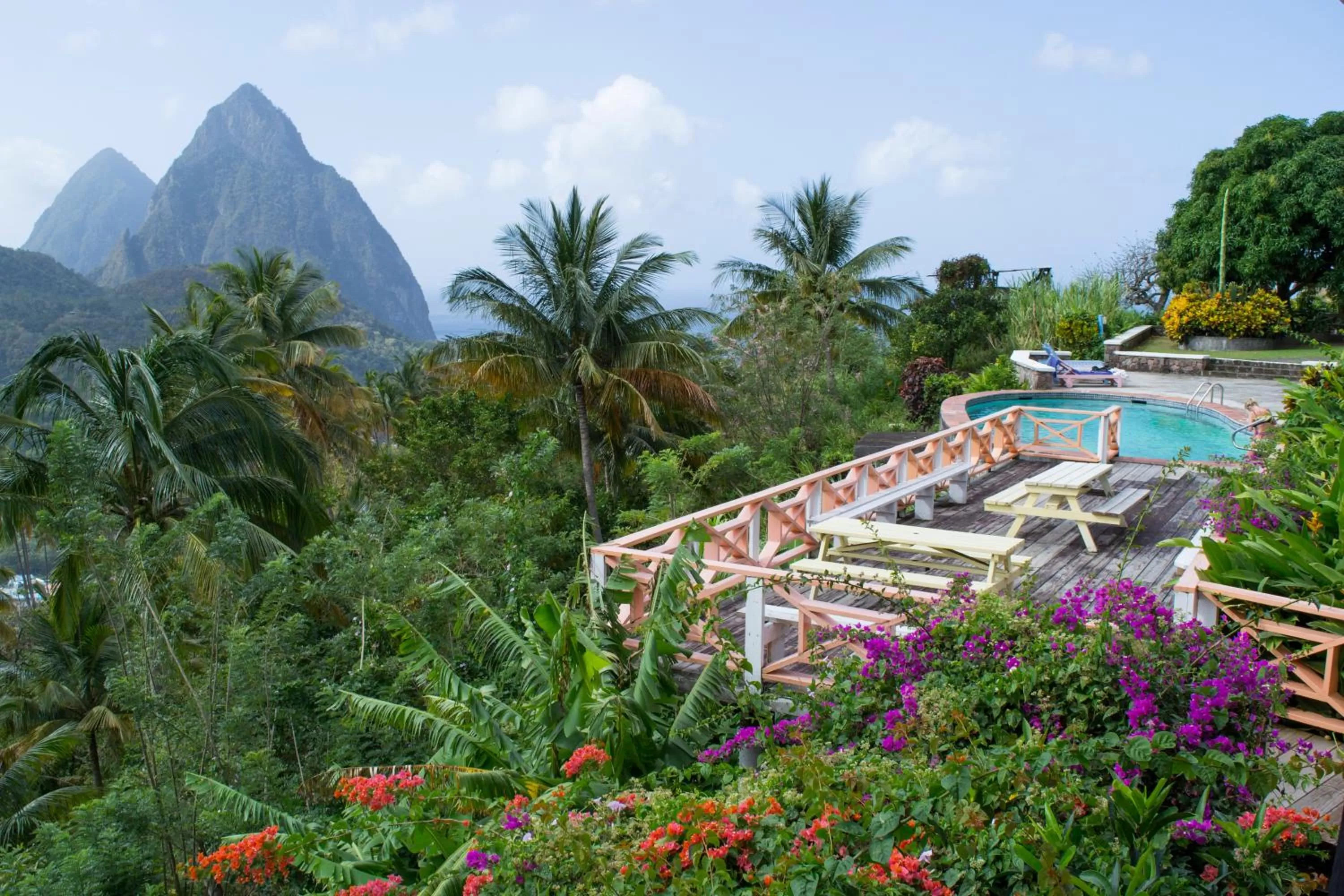 View (from property/room), Bird's-eye View in La Haut Resort