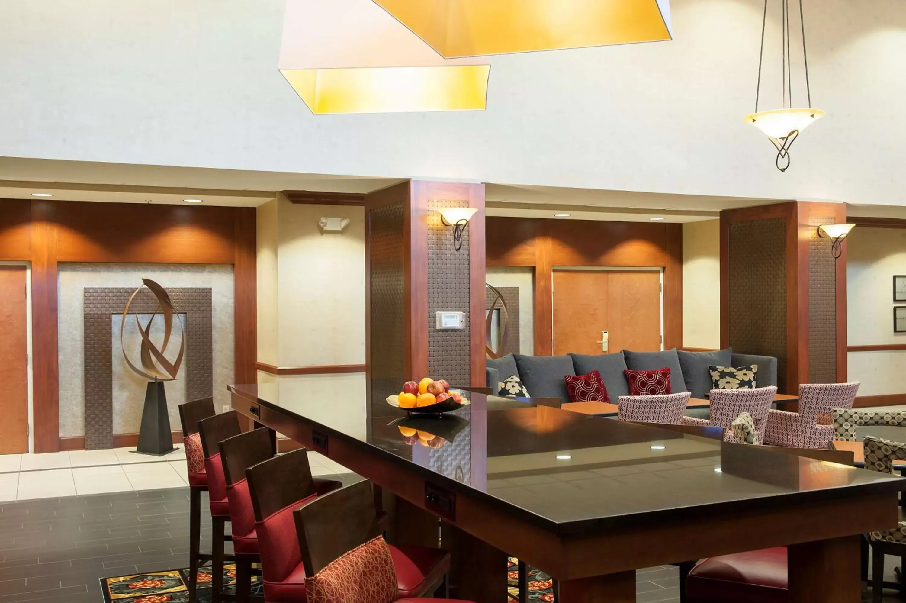 Restaurant/places to eat, Dining Area in Hampton Inn and Suites Indianapolis-Fishers