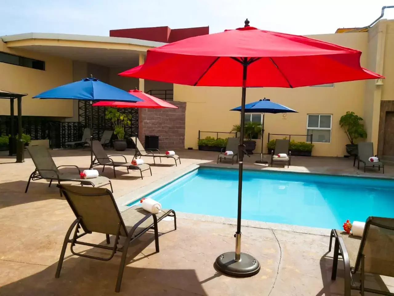 Swimming Pool in Comfort Inn Querétaro