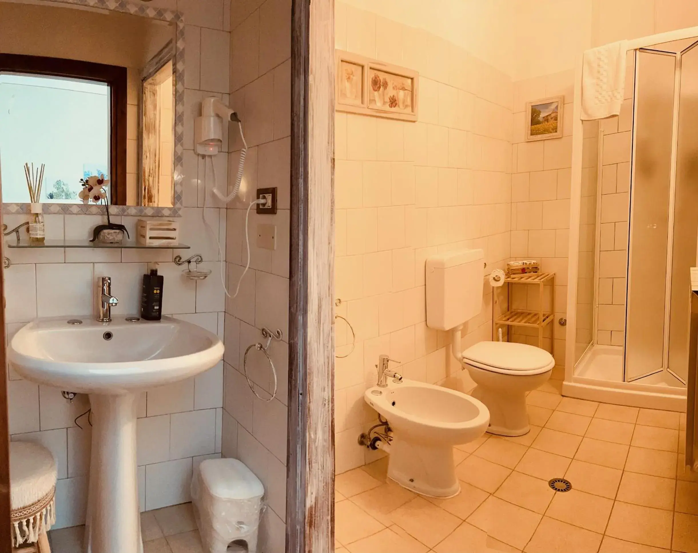 Shower, Bathroom in Villa Schiatti