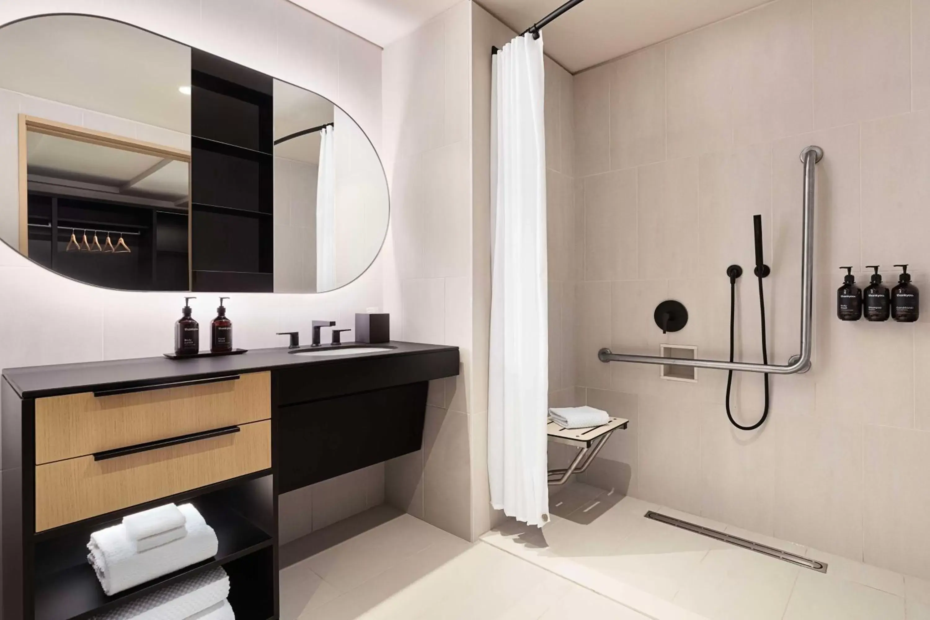 Bathroom in Canopy By Hilton Toronto Yorkville