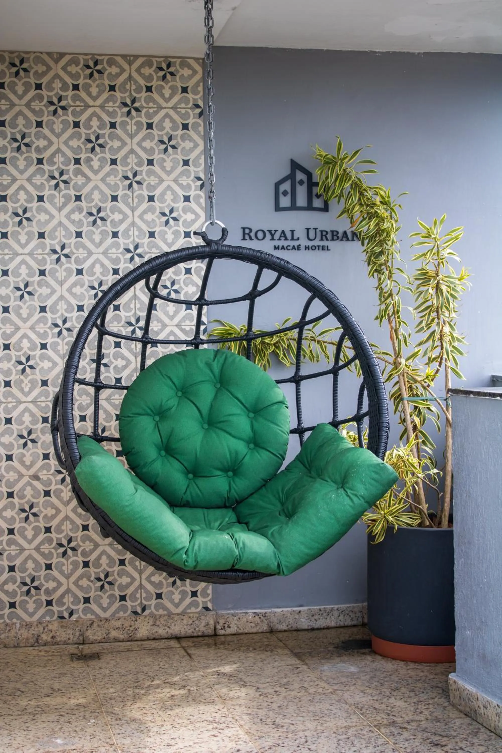 Balcony/Terrace in Royal Urban Macaé Hotel