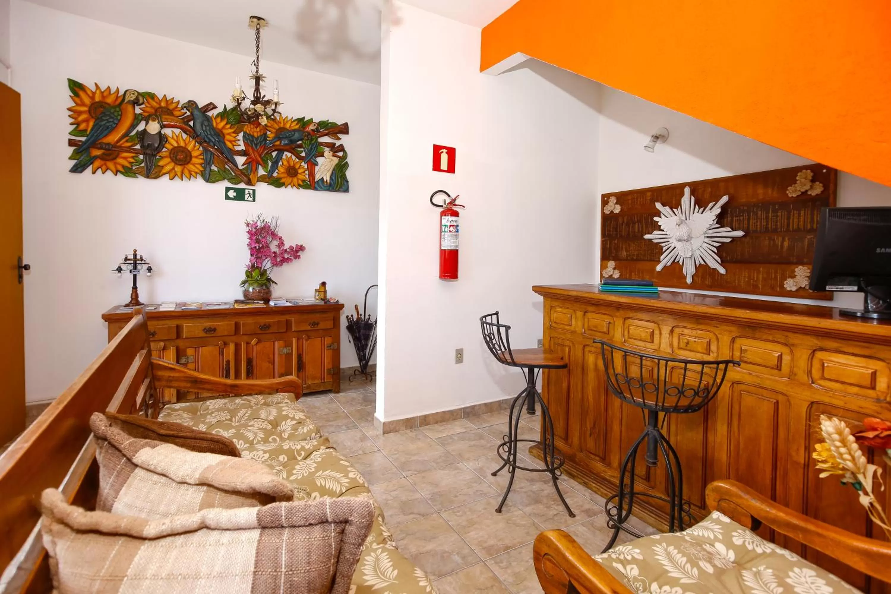 Lobby or reception in Pousada Neuza Barbosa