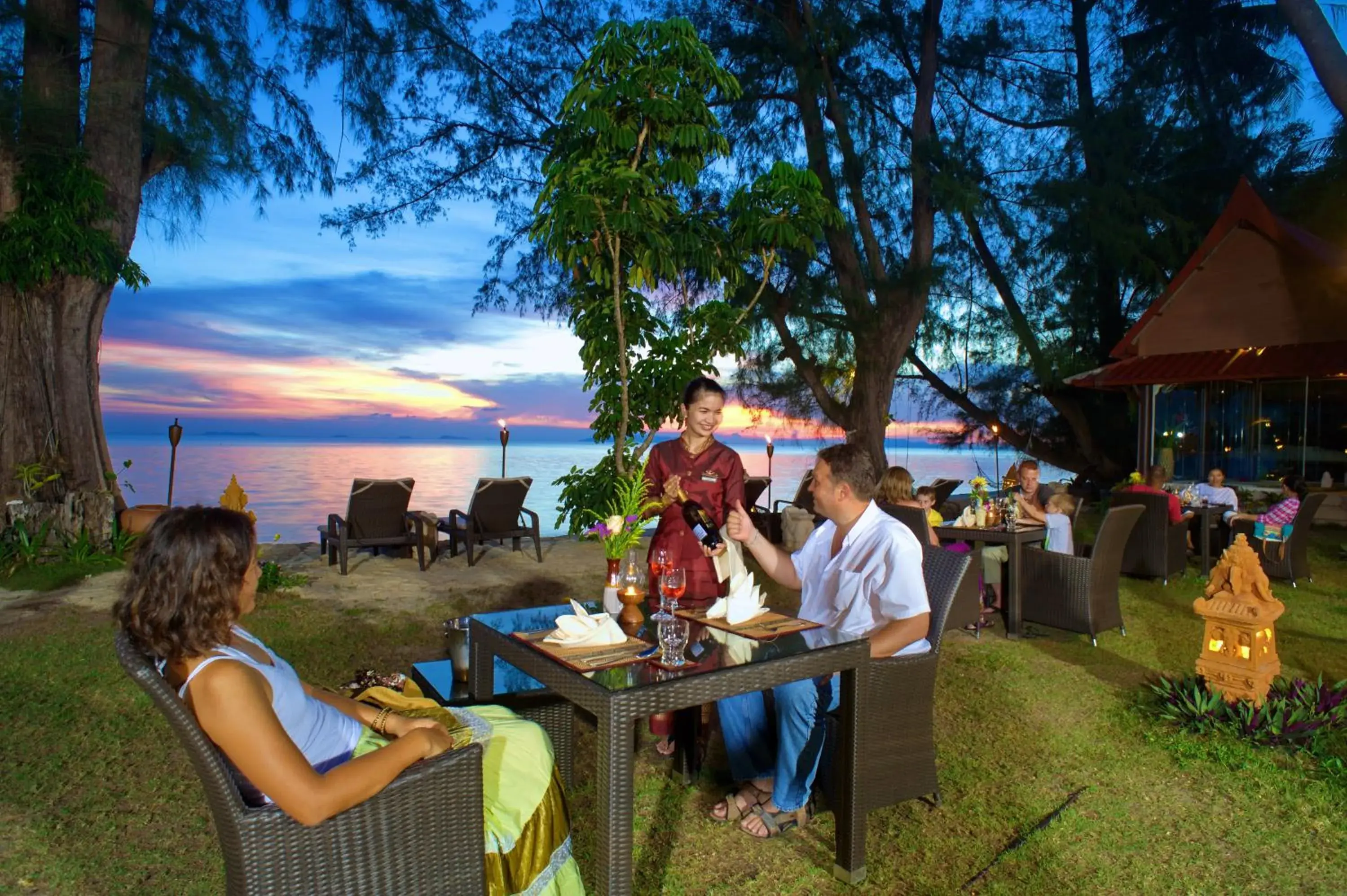 Dining area in The Siam Residence Boutique Resort