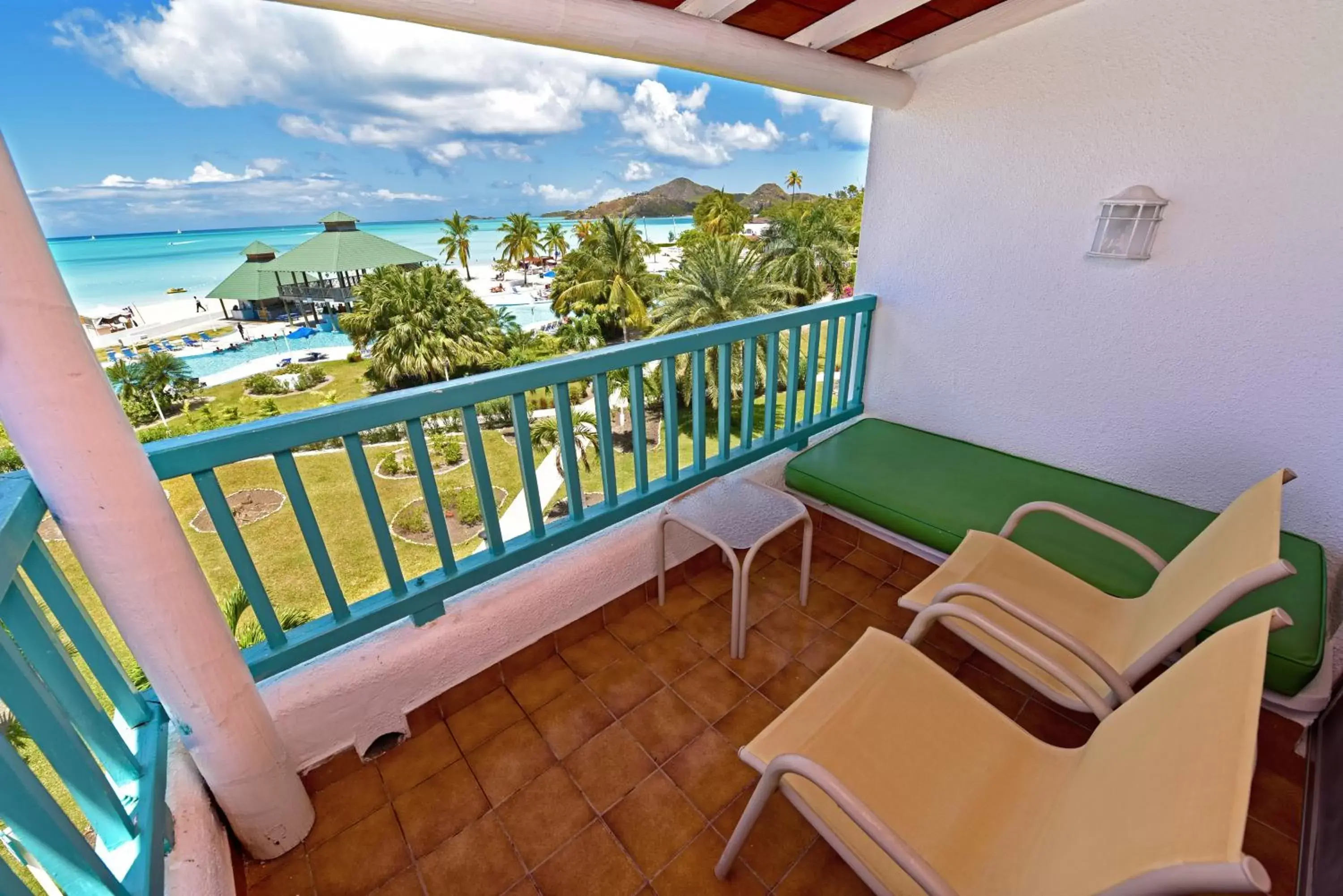 Balcony/Terrace in Jolly Beach Antigua - All Inclusive