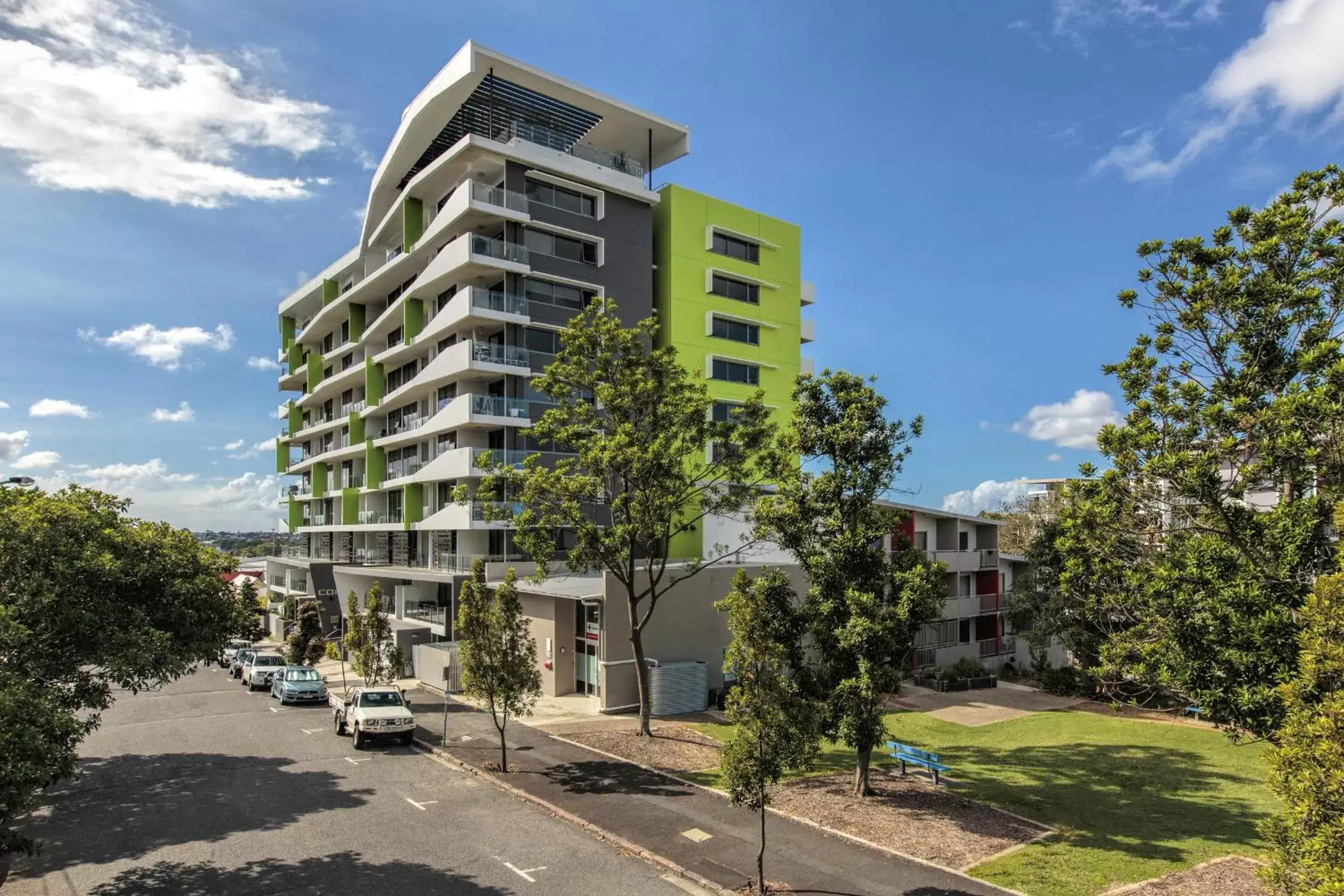 Facade/entrance, Property Building in Code Apartments