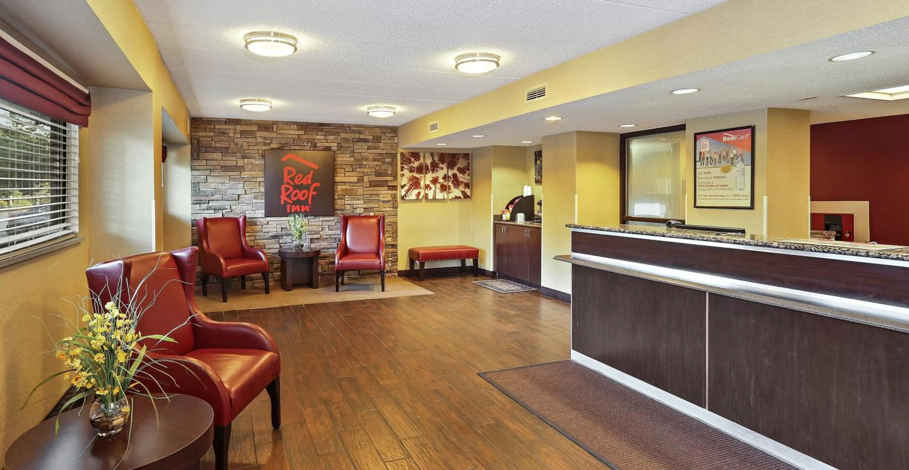 Lobby or reception in Red Roof Inn Washington DC - Columbia/Fort Meade