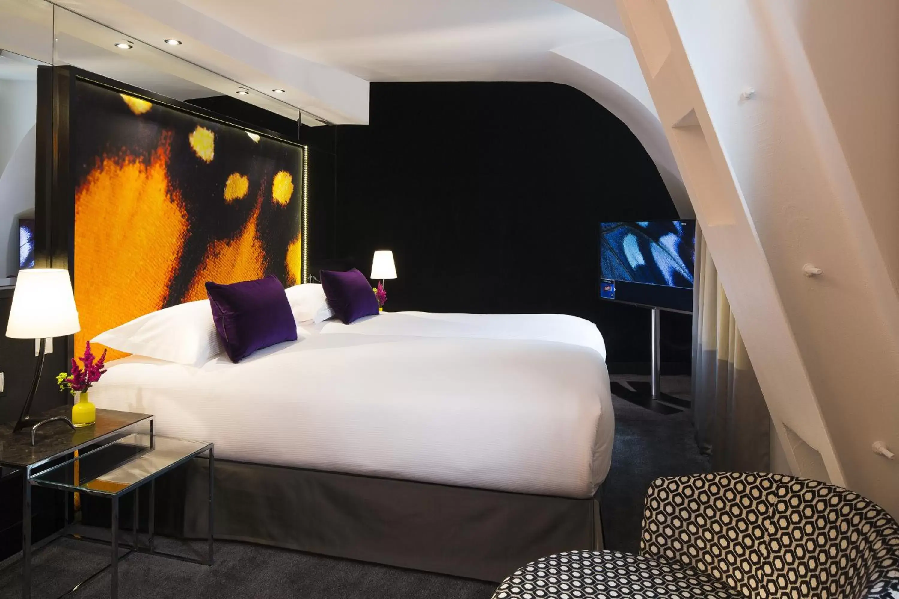 Bed in Hotel de Seze