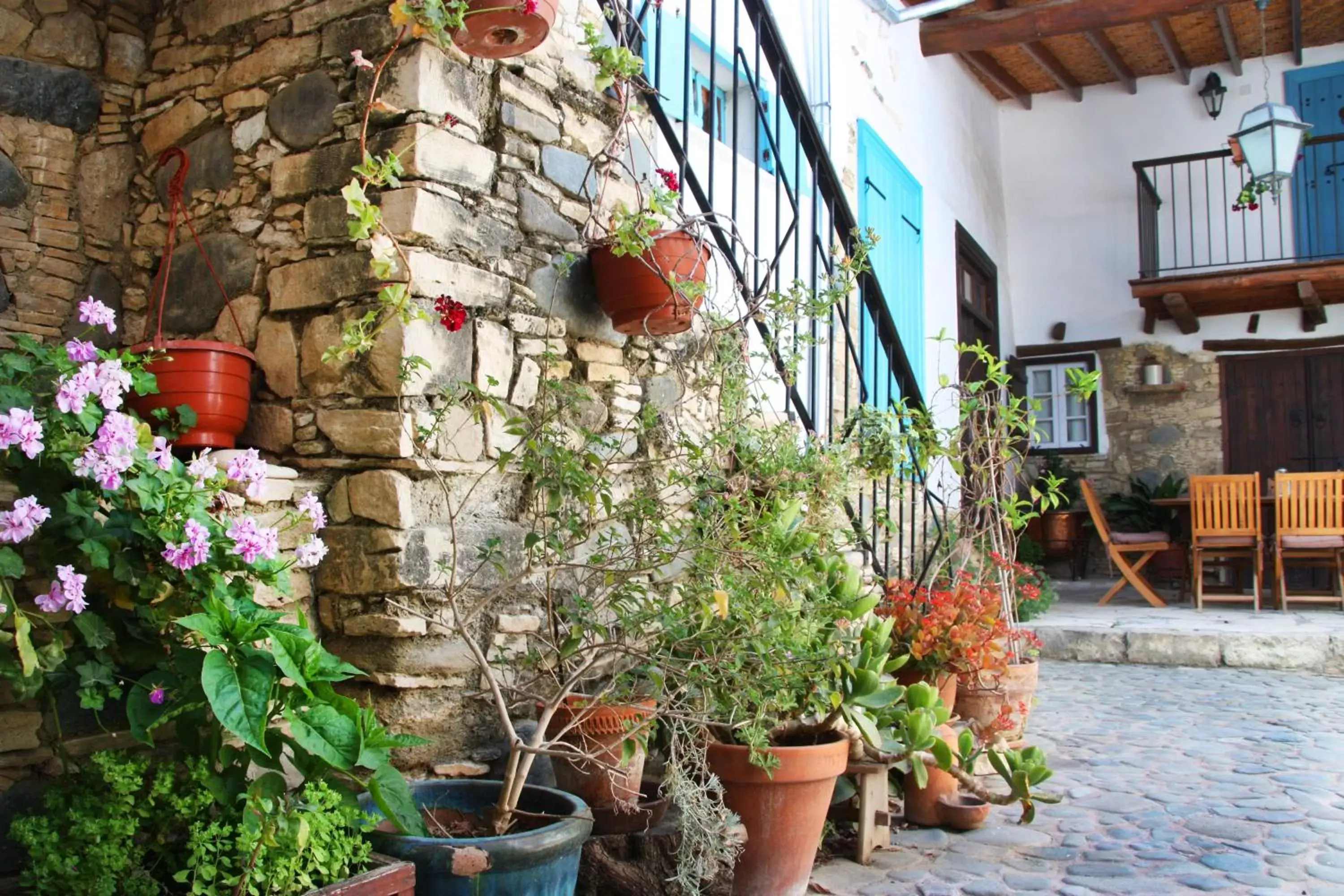 Patio in Aperanti Agrotourism