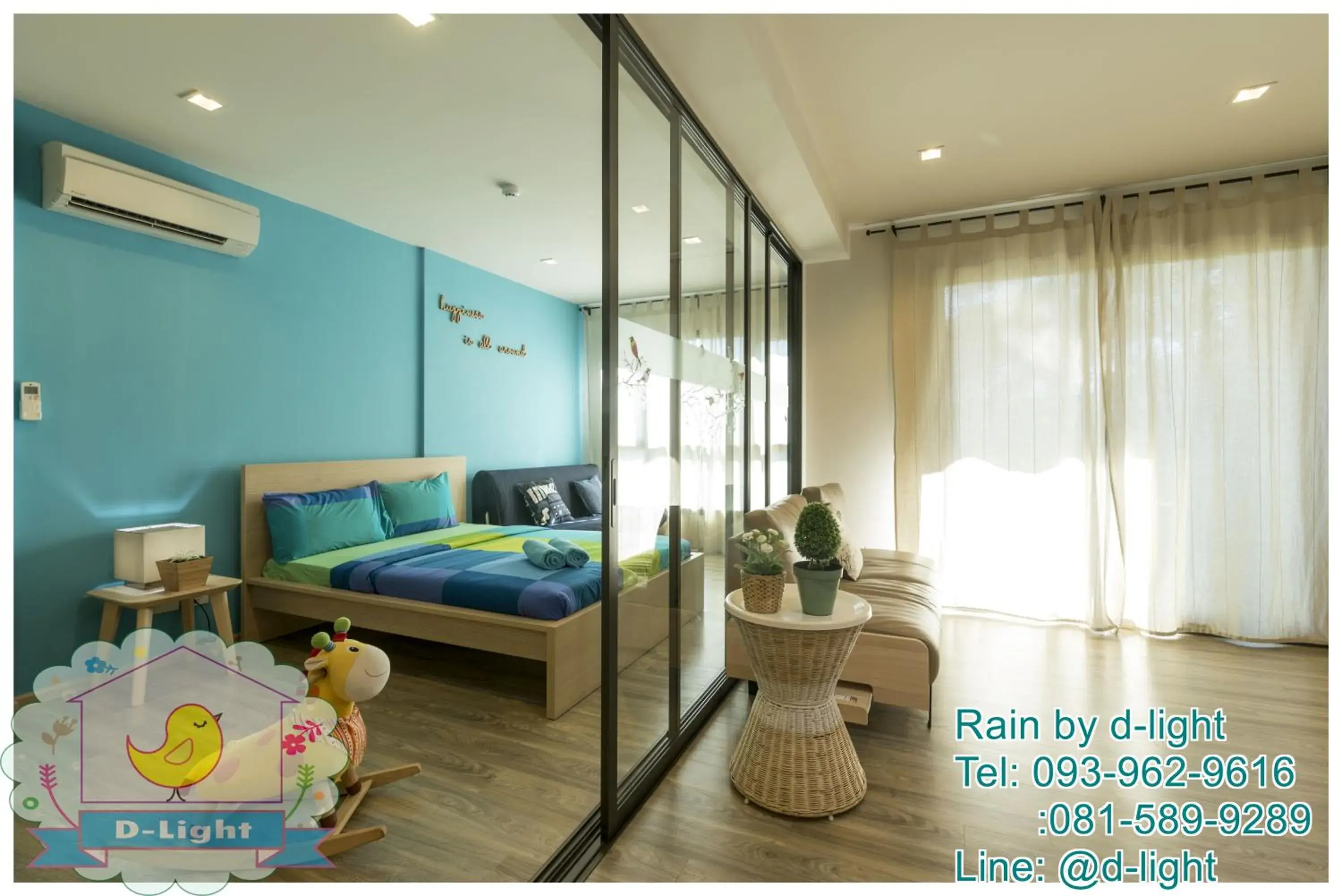 Photo of the whole room, Bed in Rain Cha-am Hua Hin by D-light Photo of the whole room, Bed in Rain Cha-am Hua Hin by D-light