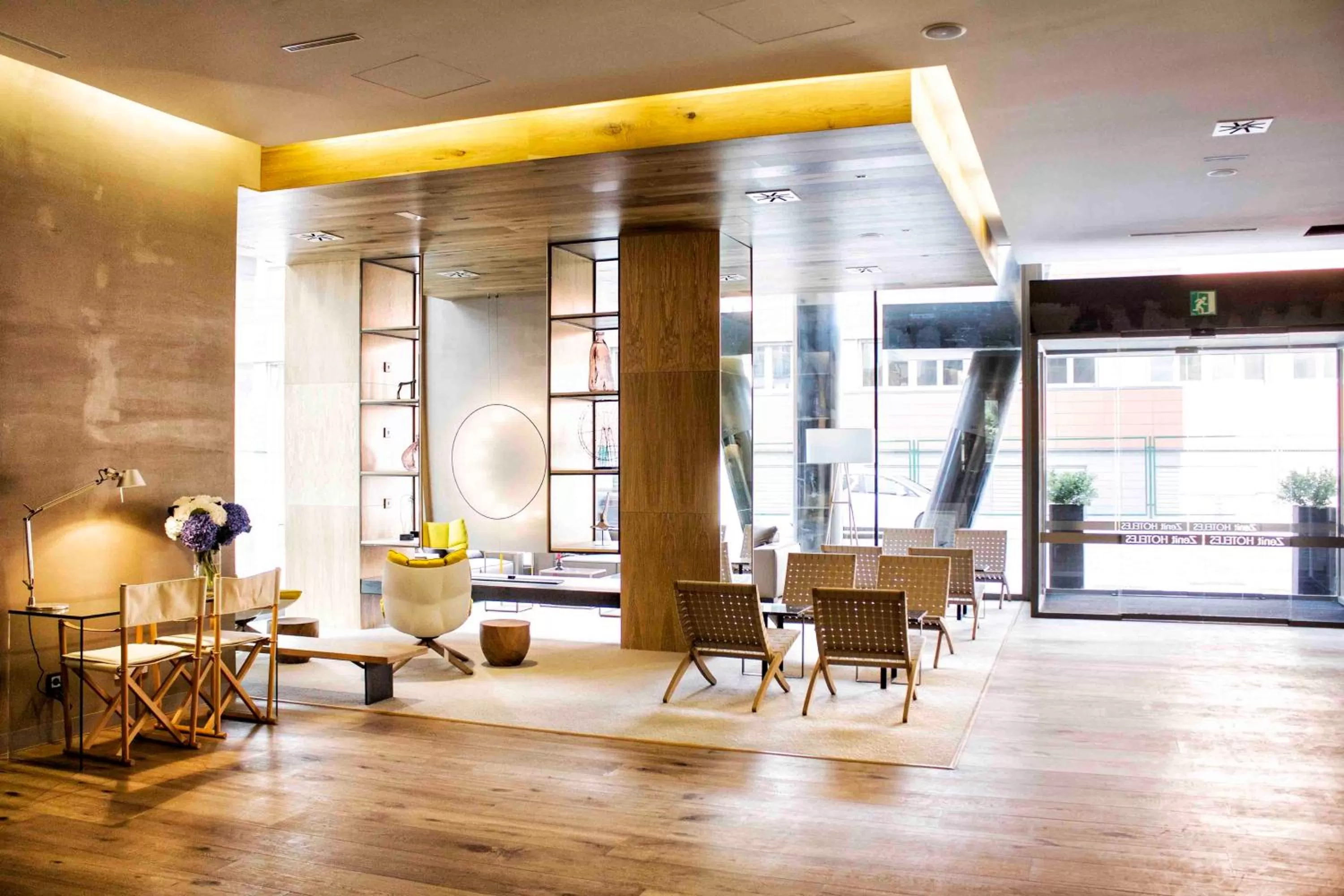 Lobby or reception in Zenit San Sebastián