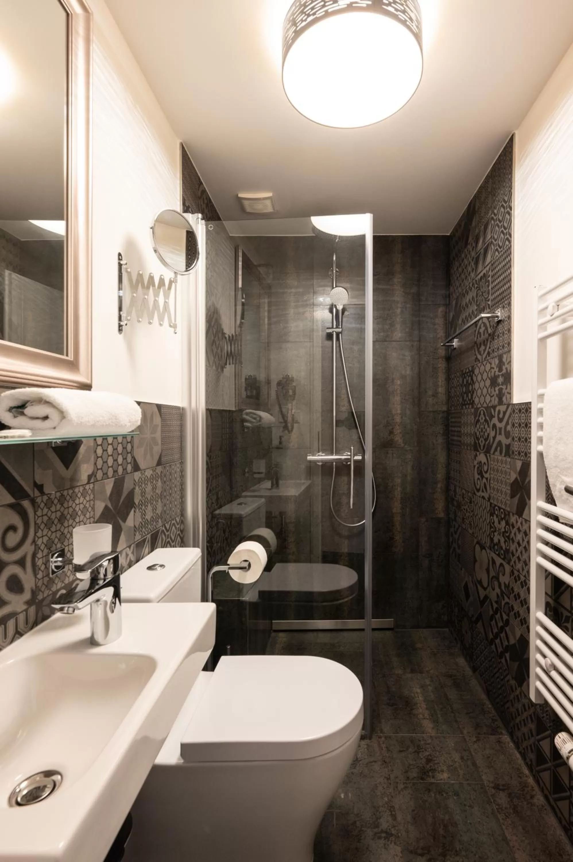 Bathroom in Hotel Burgblick