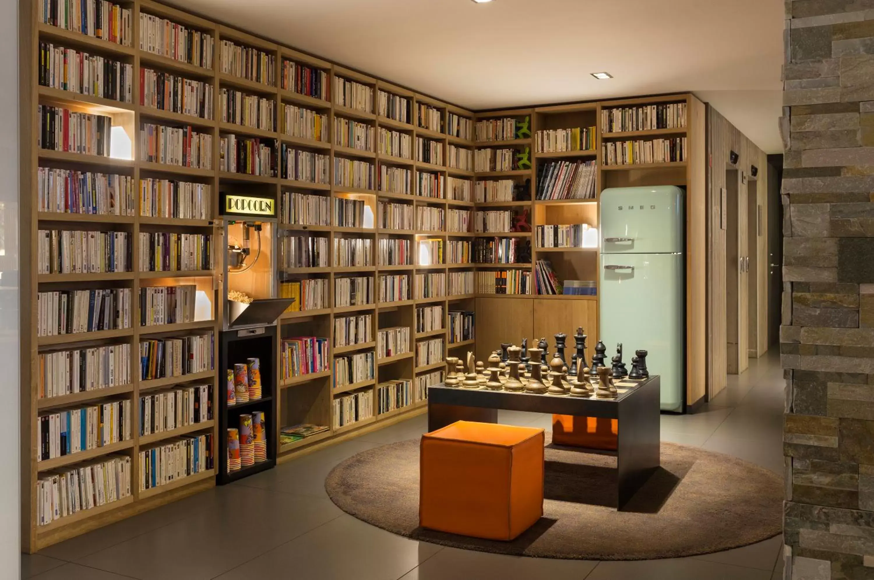 Library in Heliopic Hotel & Spa