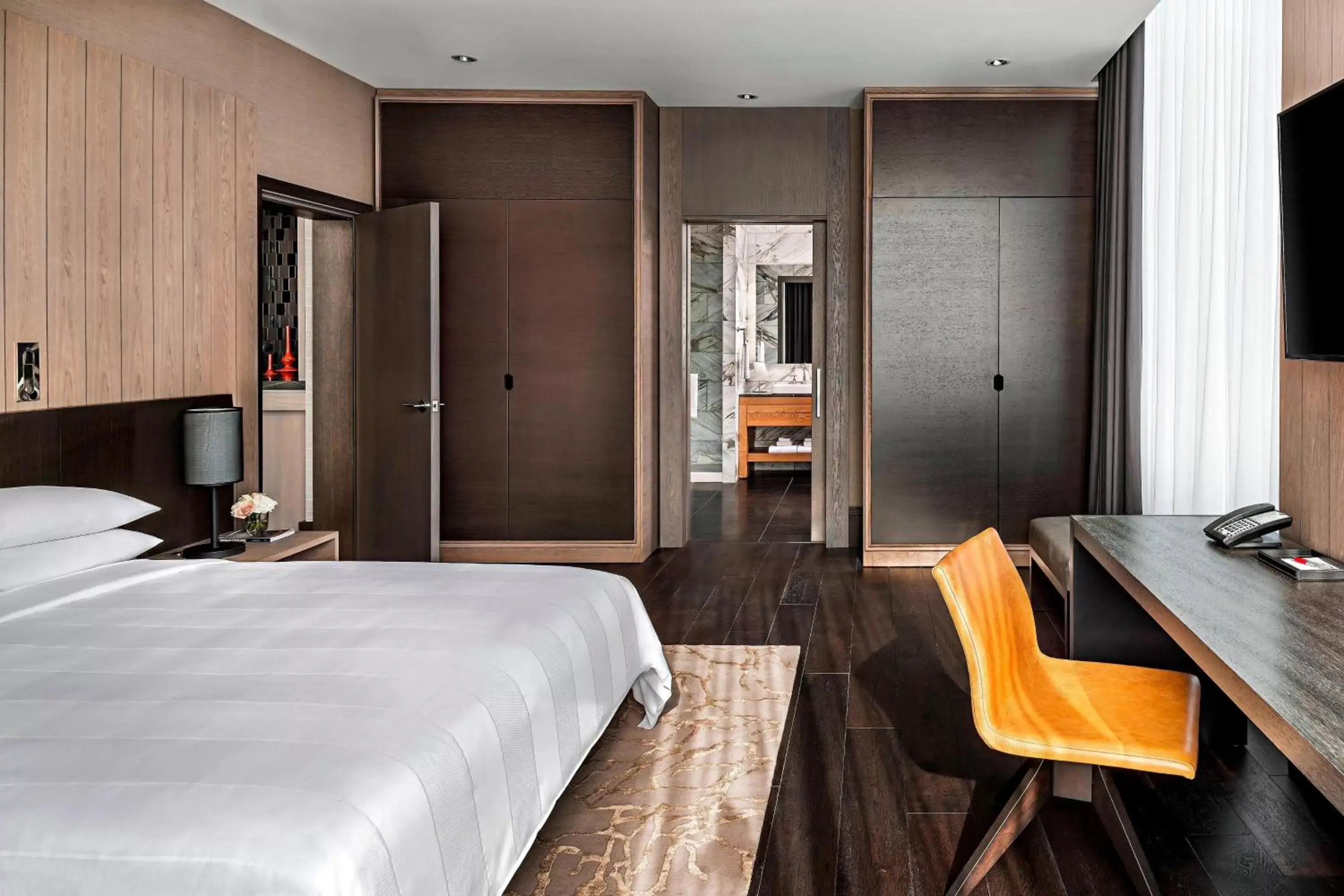 Bedroom in Toronto Marriott Markham