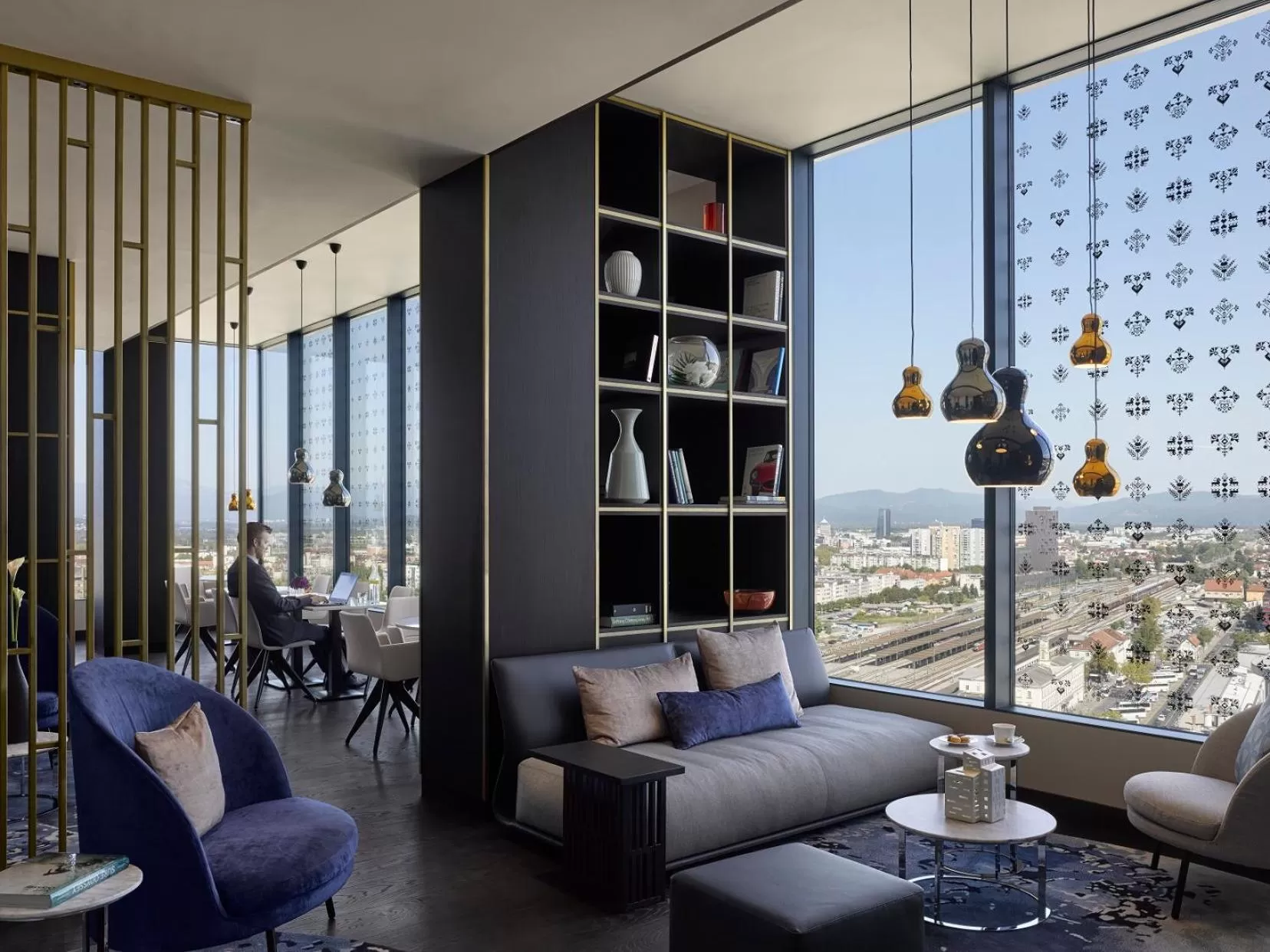 Lounge or bar in InterContinental - Ljubljana by IHG