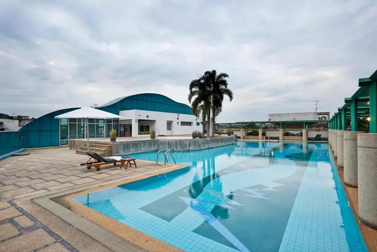 Swimming pool, Property Building in Ravipha Residences