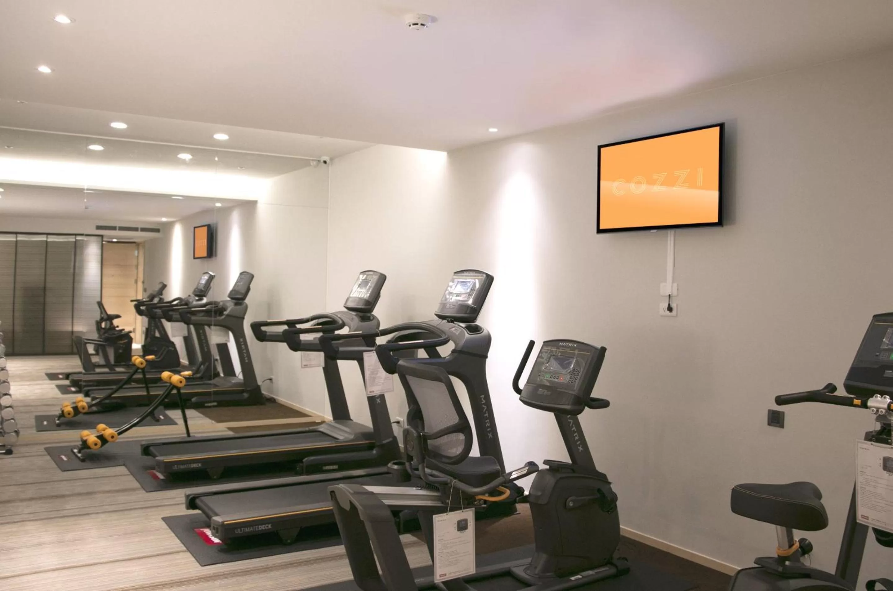Fitness centre/facilities in Hotel COZZI Zhongshan Kaohsiung