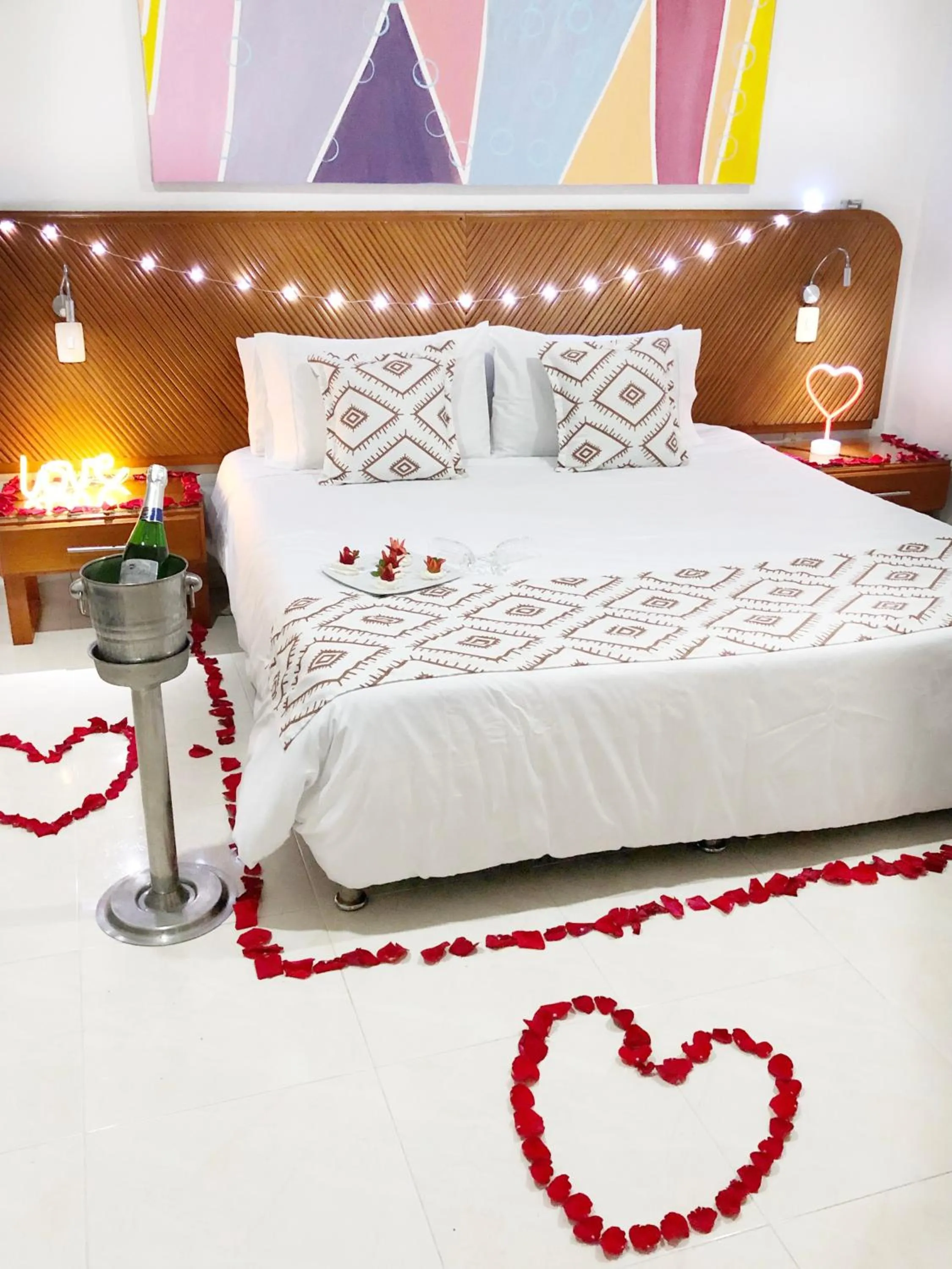 Property building, Bed in Hotel Guane