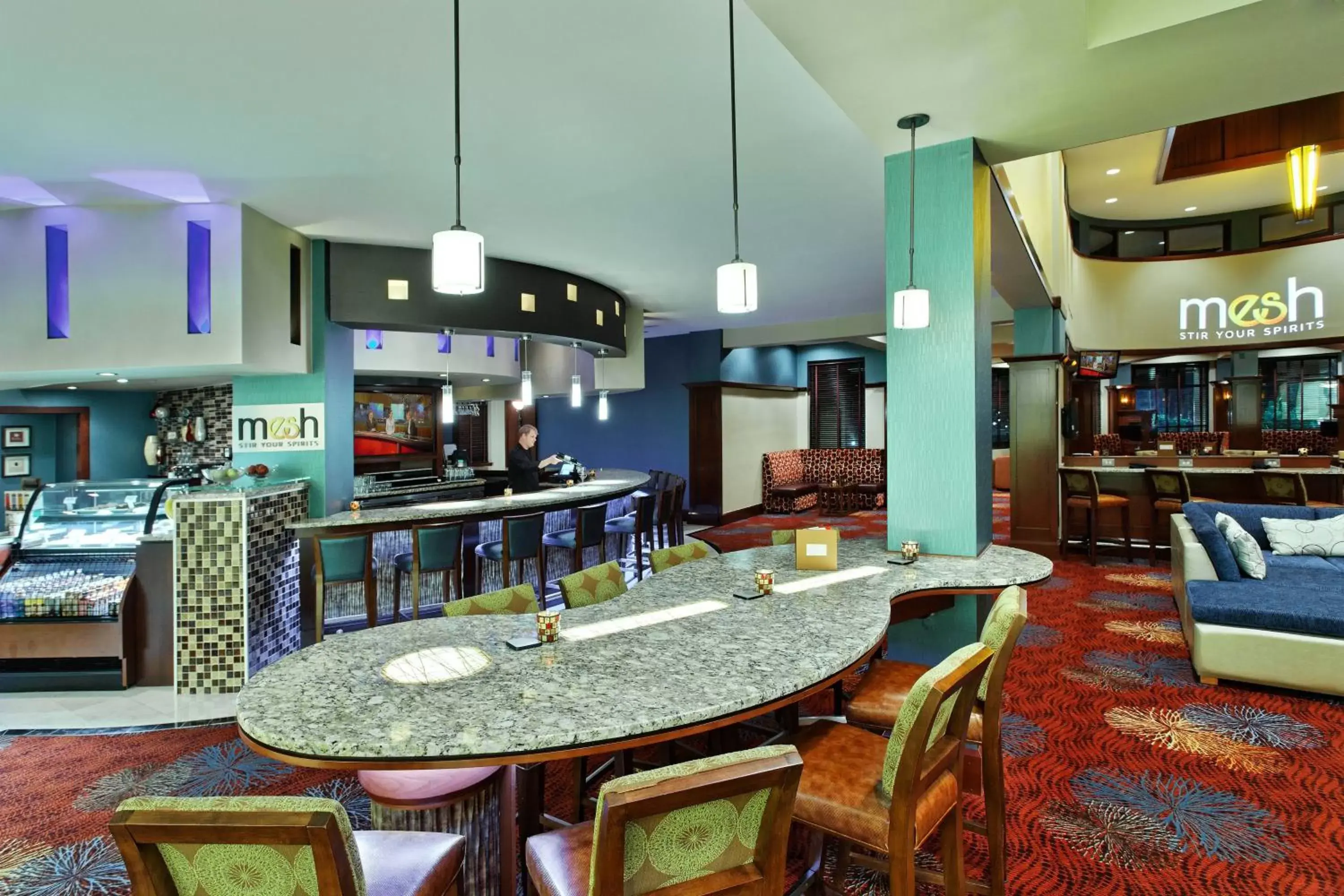 Restaurant/places to eat, Lounge/Bar in Spartanburg Marriott