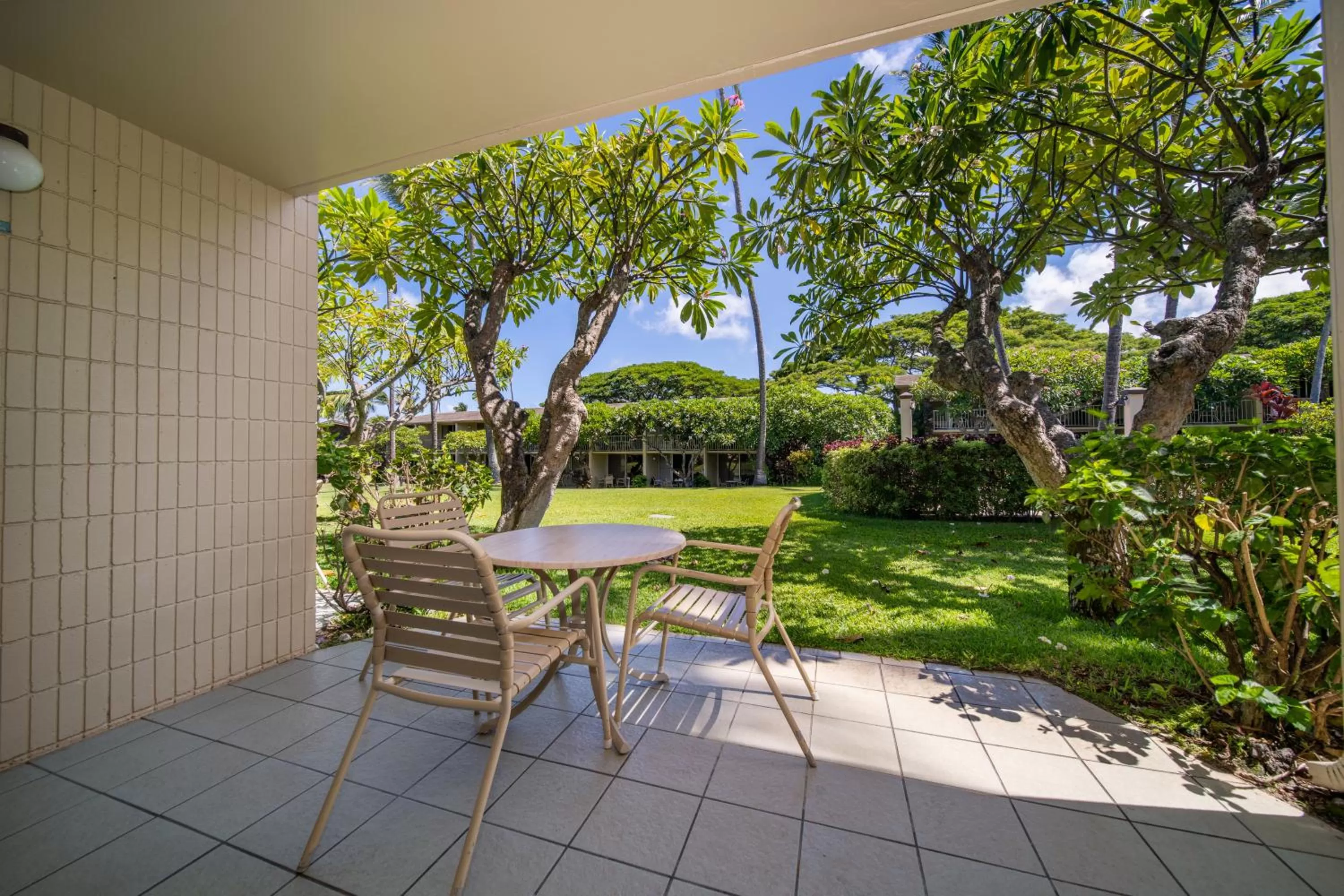 Balcony/Terrace in Napili Shores Maui by OUTRIGGER - No Resort & Housekeeping Fees