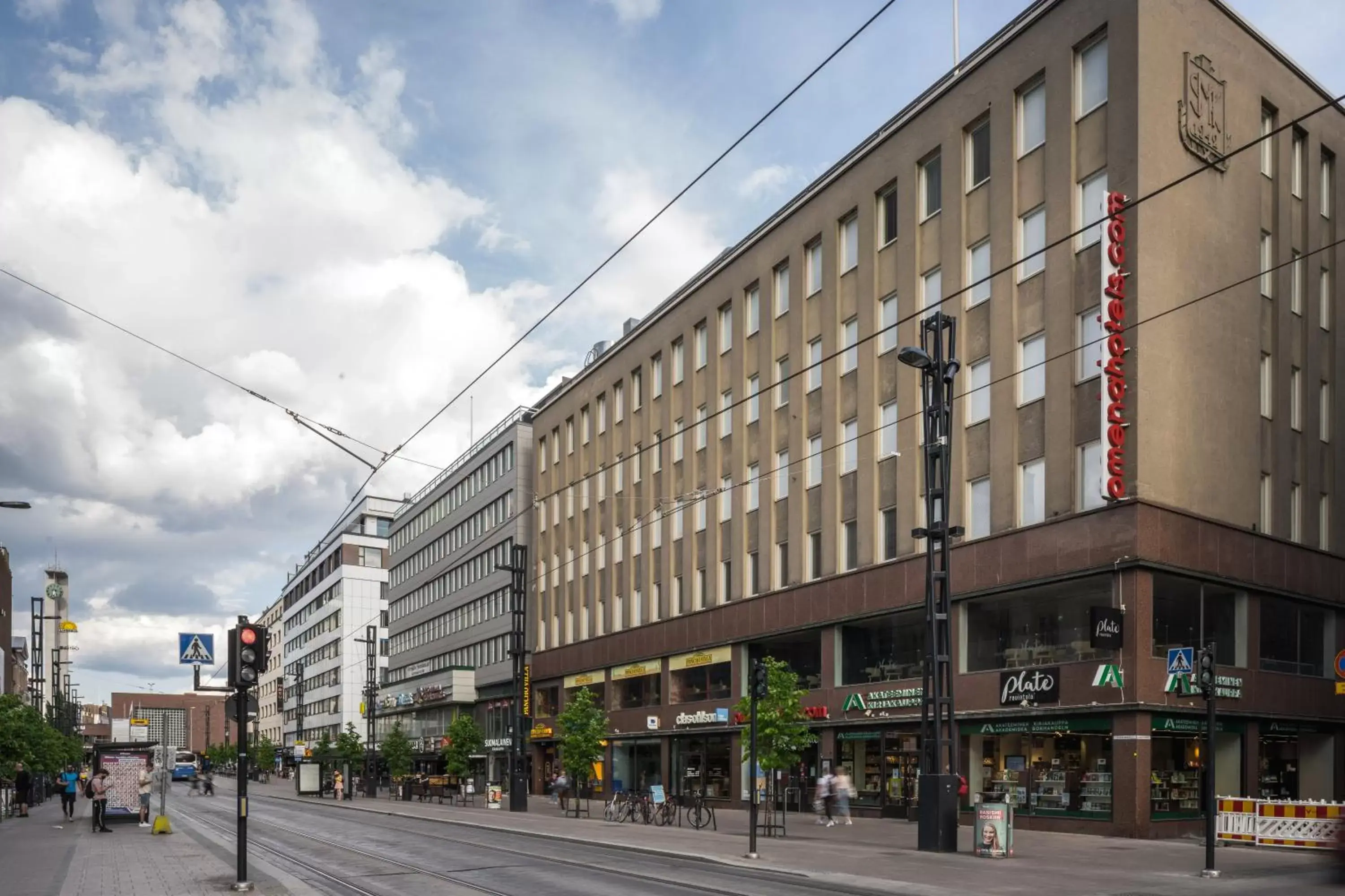 Property building in Omena Hotel Tampere