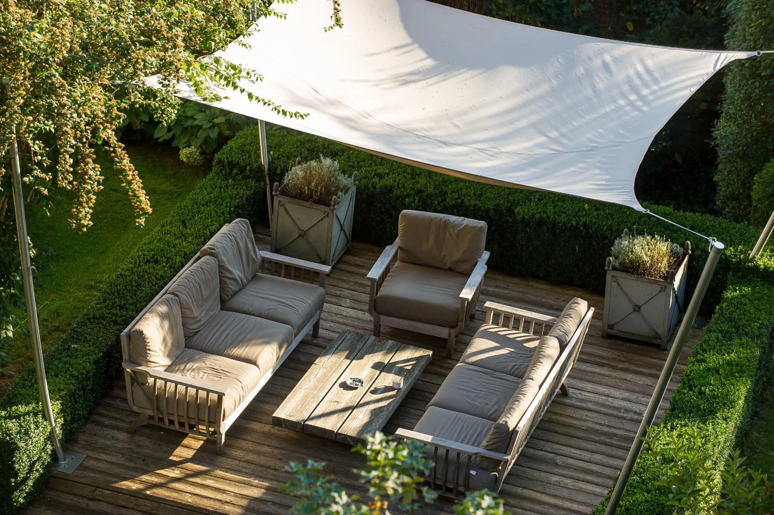 Garden view in Hotel Moserhof