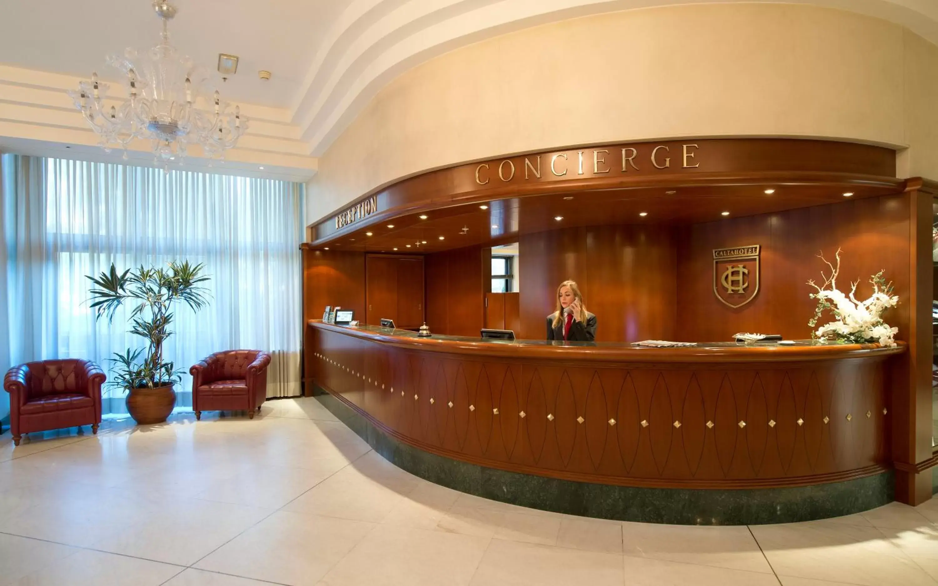 Lobby or reception in Grand Hotel Barone Di Sassj Lobby or reception in Grand Hotel Barone Di Sassj