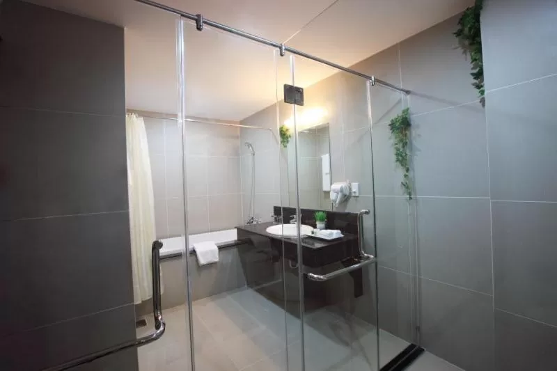 Shower, Bathroom in River Hotel