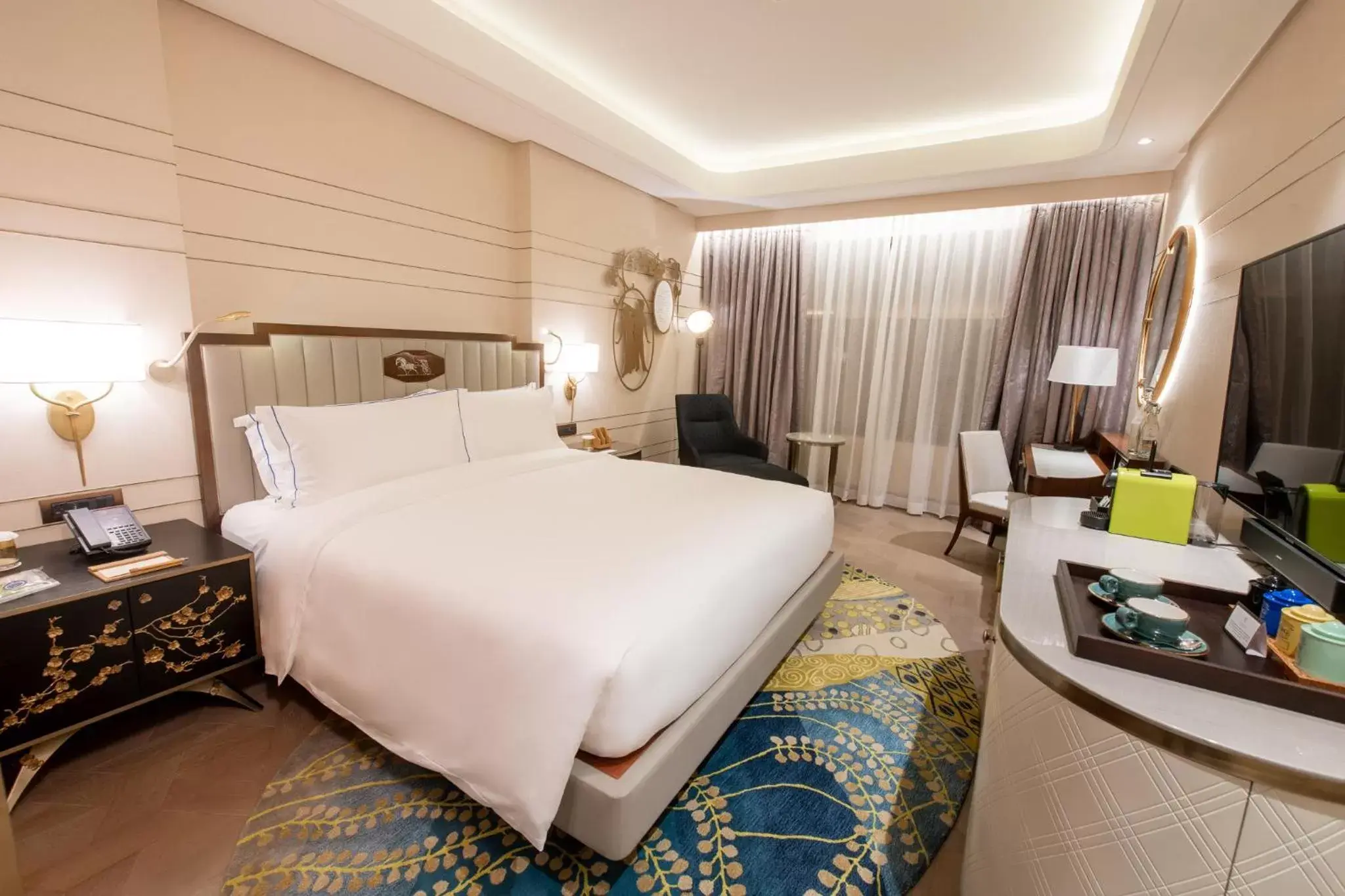 Bed in Admiral Hotel Manila - MGallery