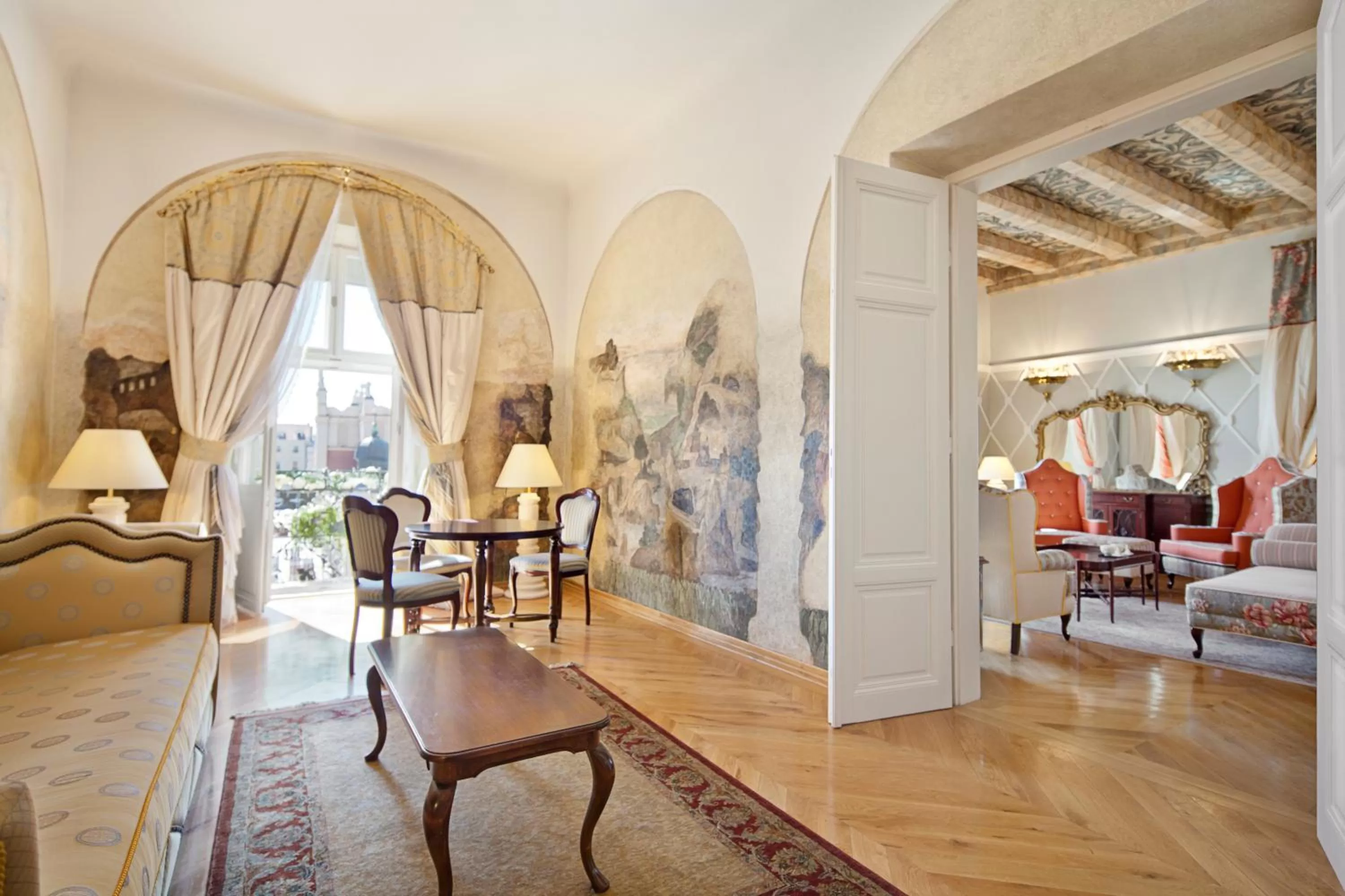 Balcony/Terrace in The Bonerowski Palace Boutique Hotel