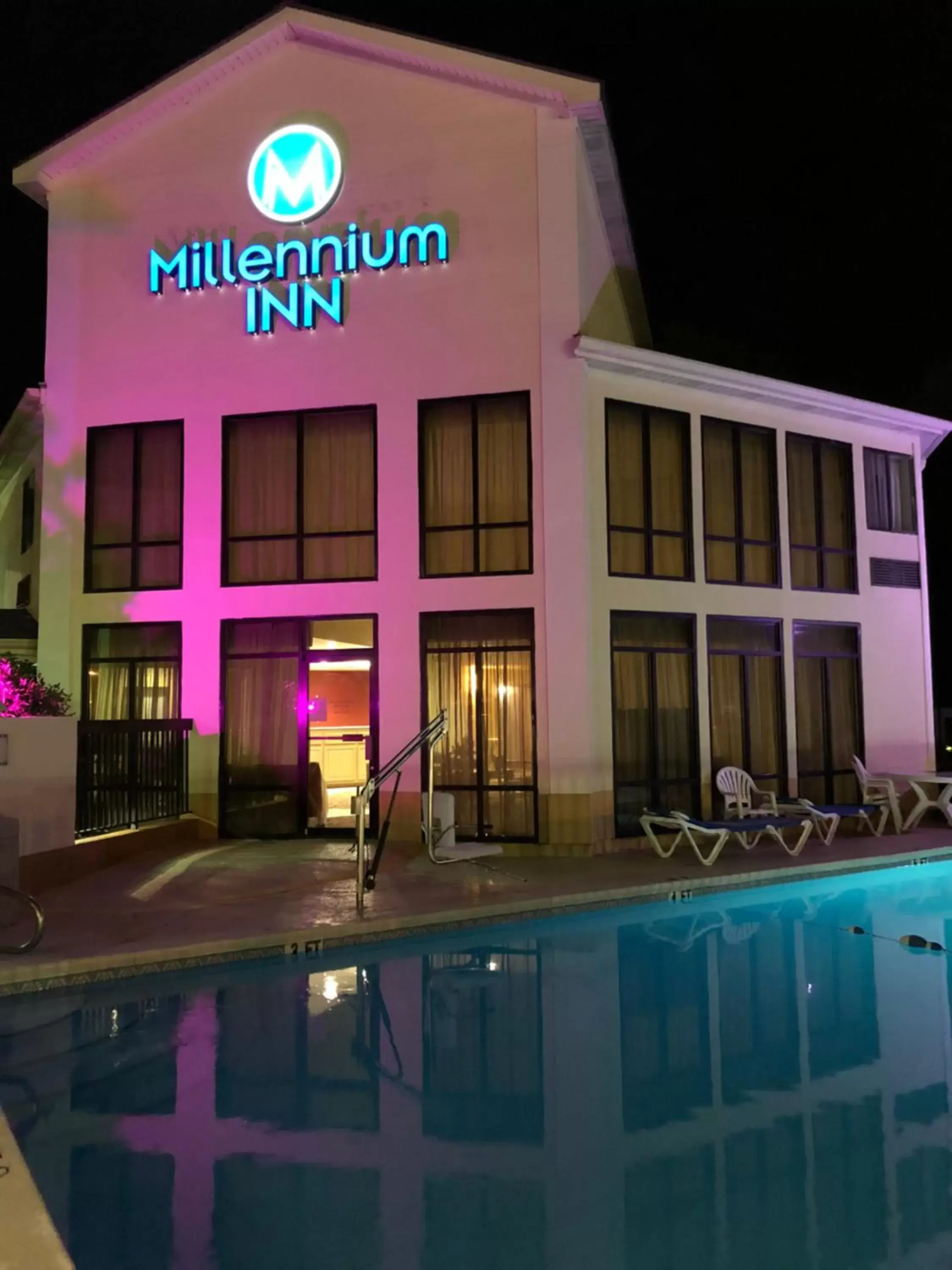 Swimming pool, Property Building in Millennium Inn