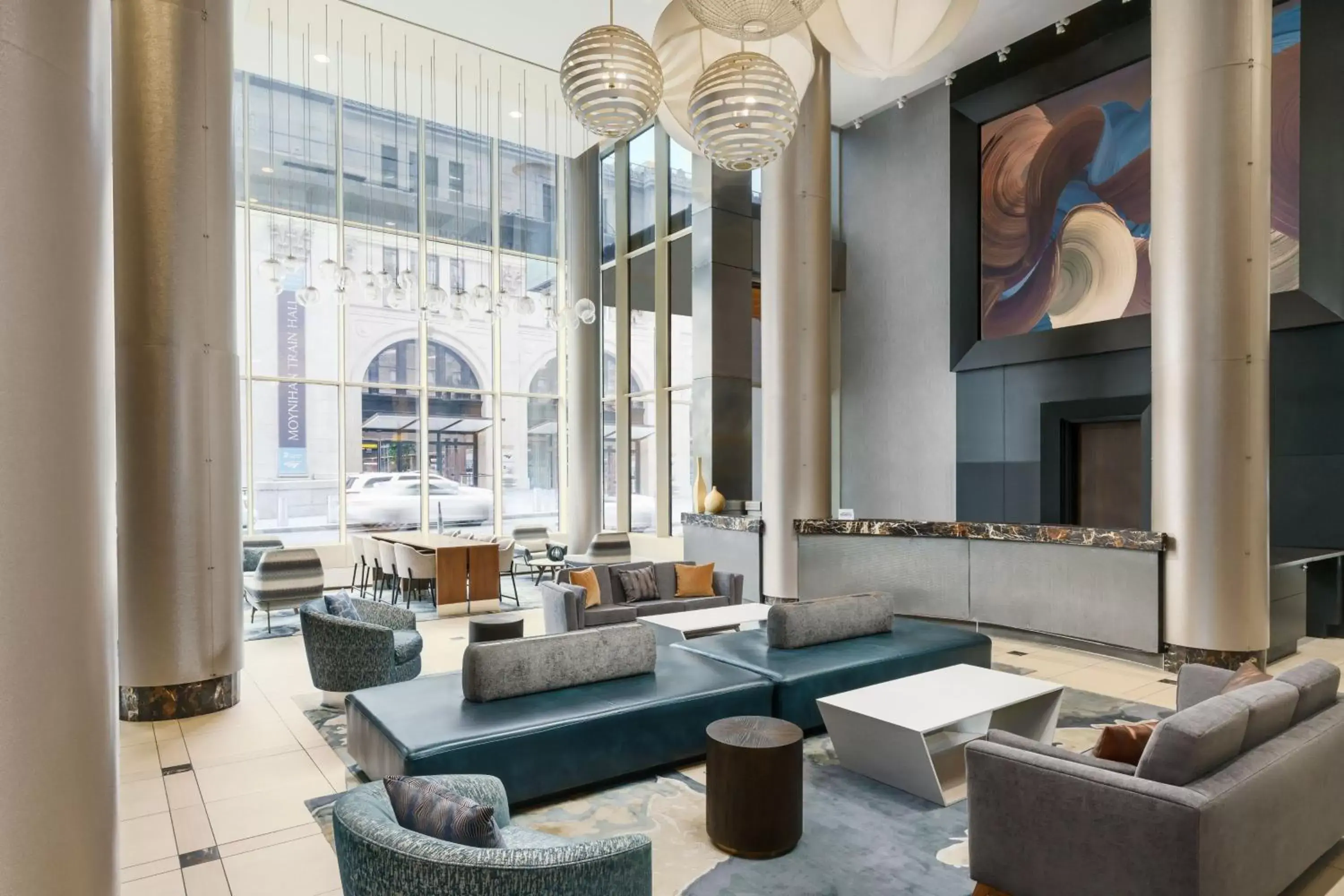 Lobby or reception, Seating Area in Fairfield Inn & Suites by Marriott New York Midtown Manhattan/Penn Station