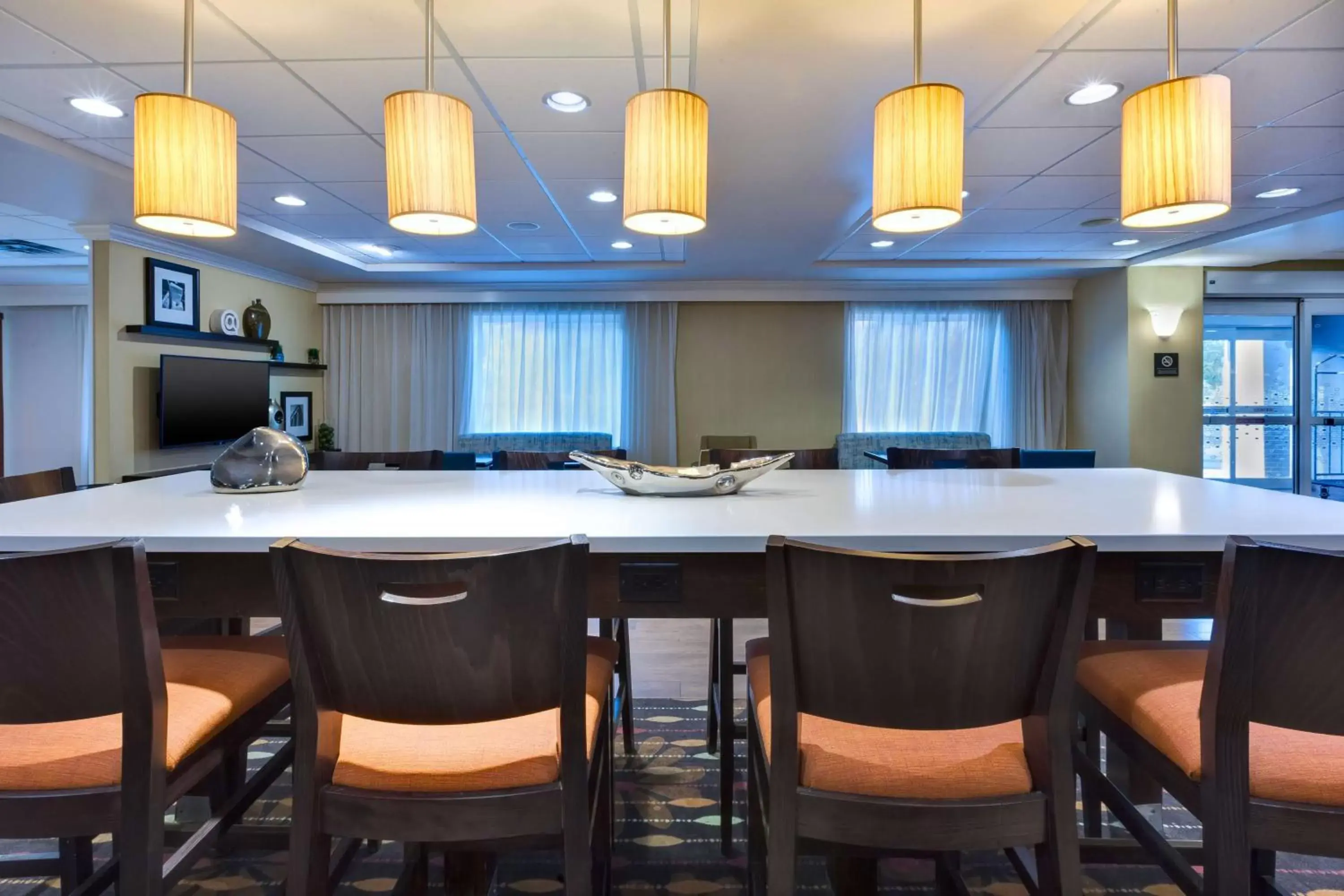 Lobby or reception in Hampton Inn Waterbury