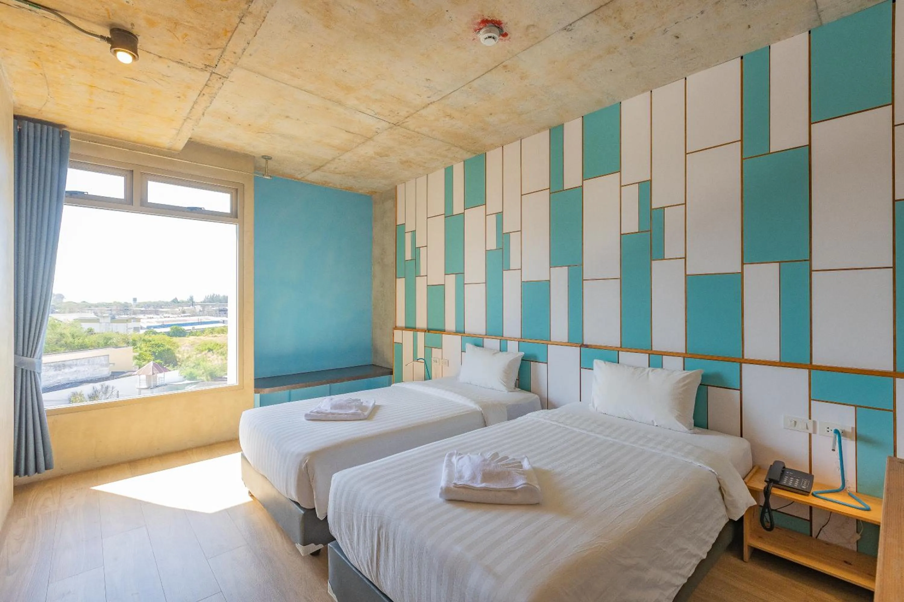 Bed in EcoLoft Hotel - SHA Plus