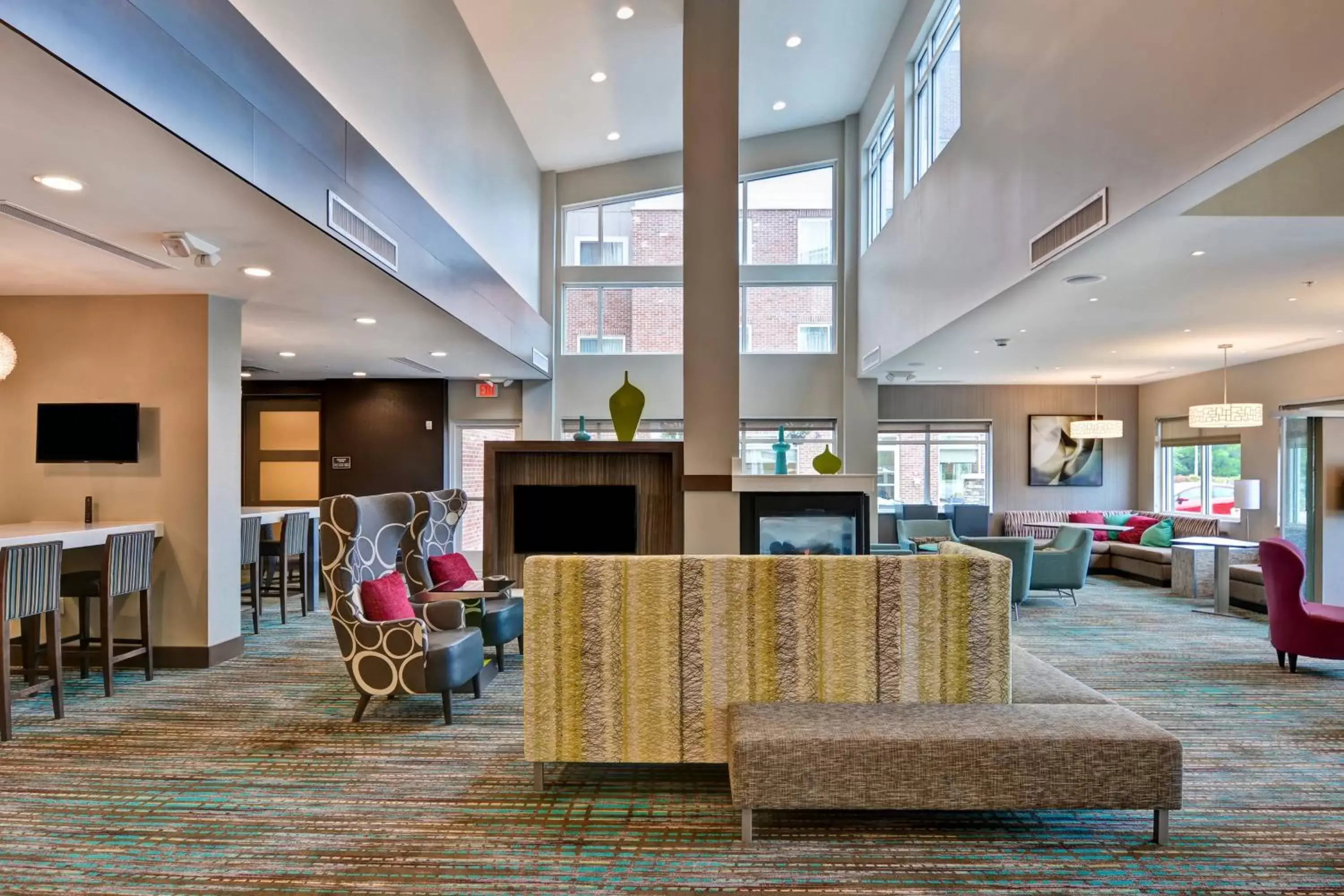 Lobby or reception in Residence Inn by Marriott Milwaukee North/Glendale