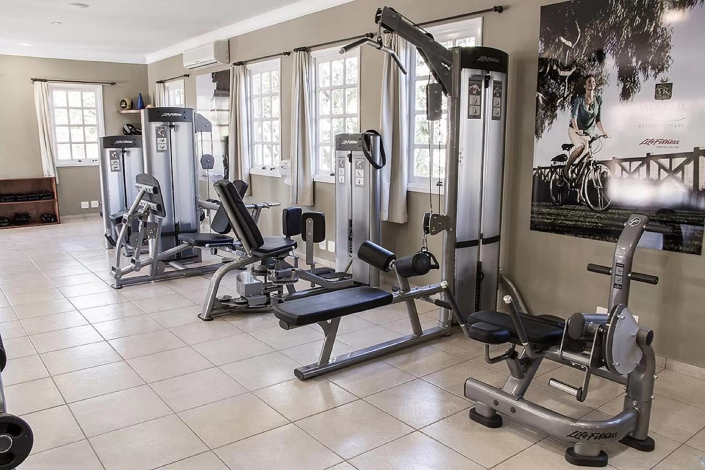 Fitness centre/facilities in Vila Real Hotel