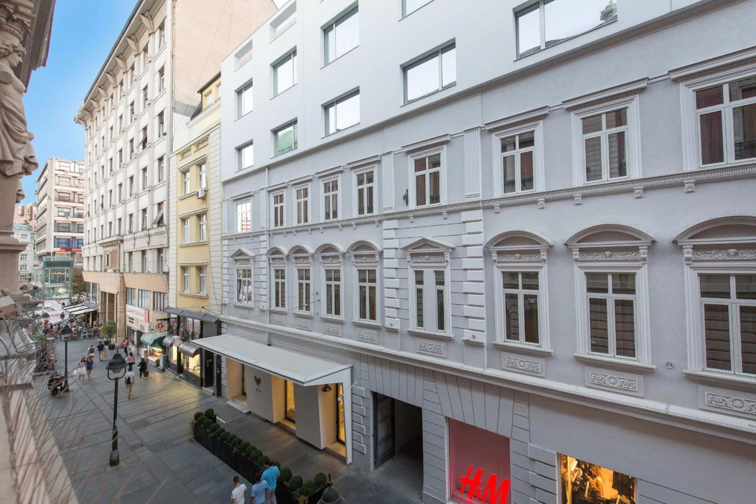 Facade/entrance in Boutique Hotel Museum