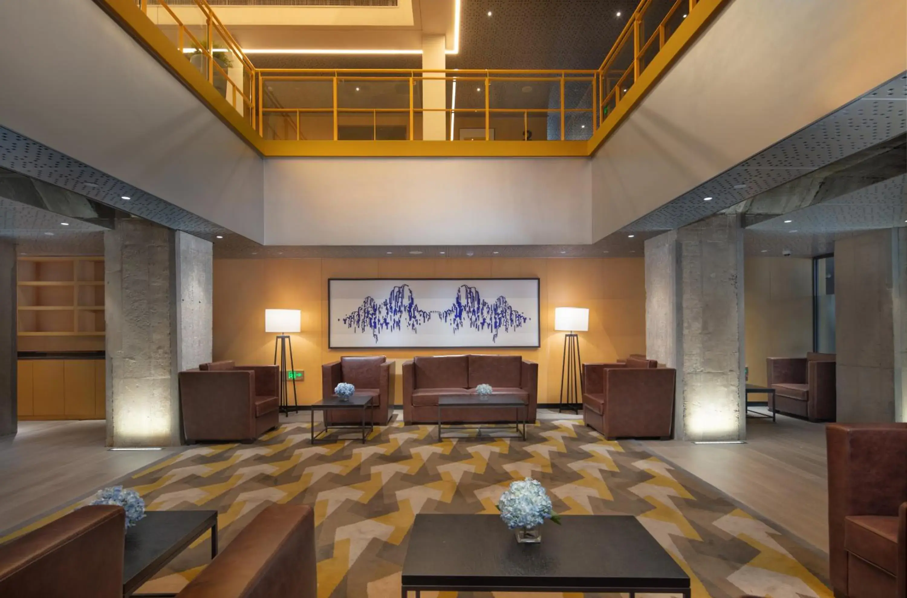 Lobby or reception in Holiday Inn Express Beijing Shijingshan Parkview, an IHG Hotel