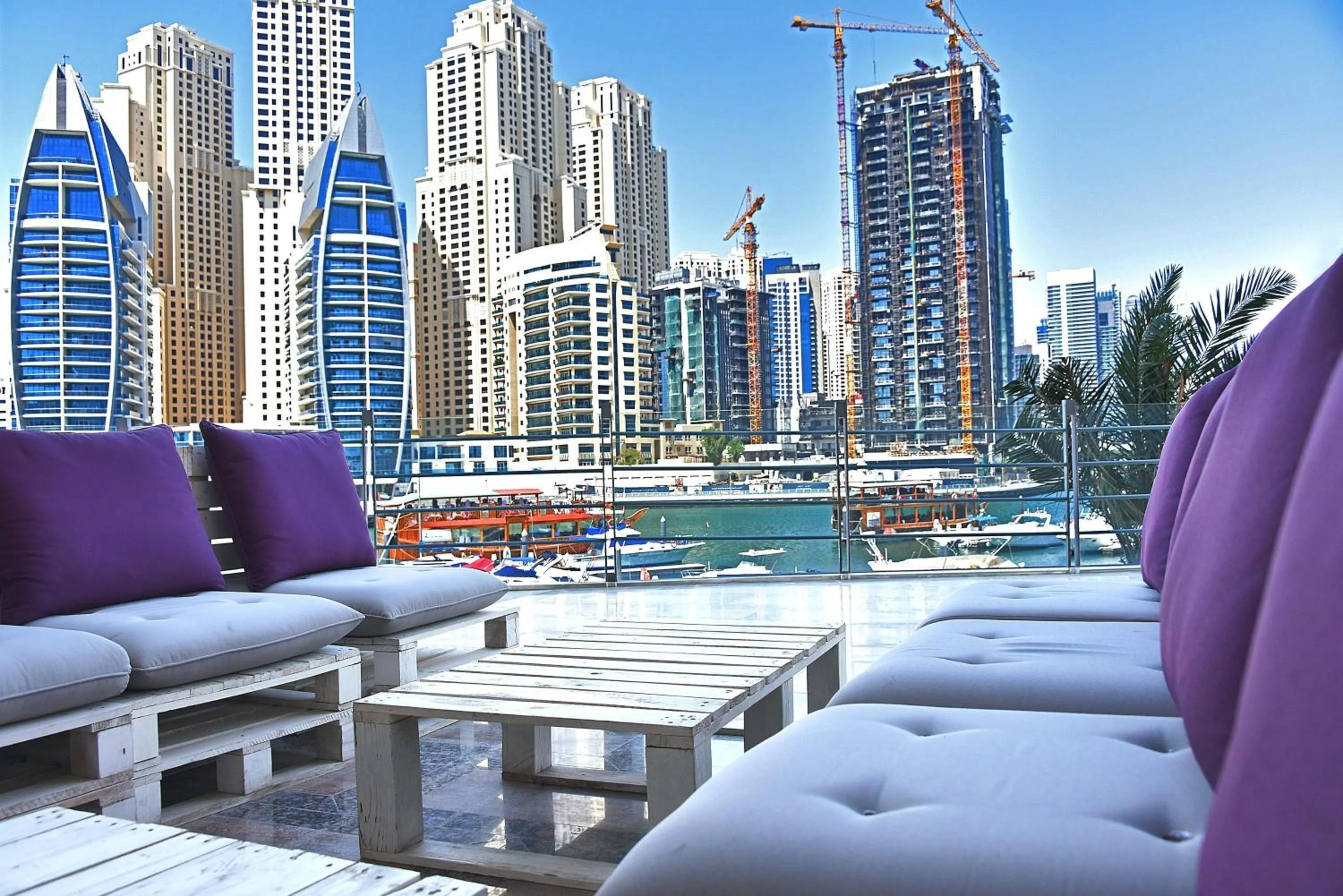 Balcony/Terrace in Jannah Marina Hotel Apartments