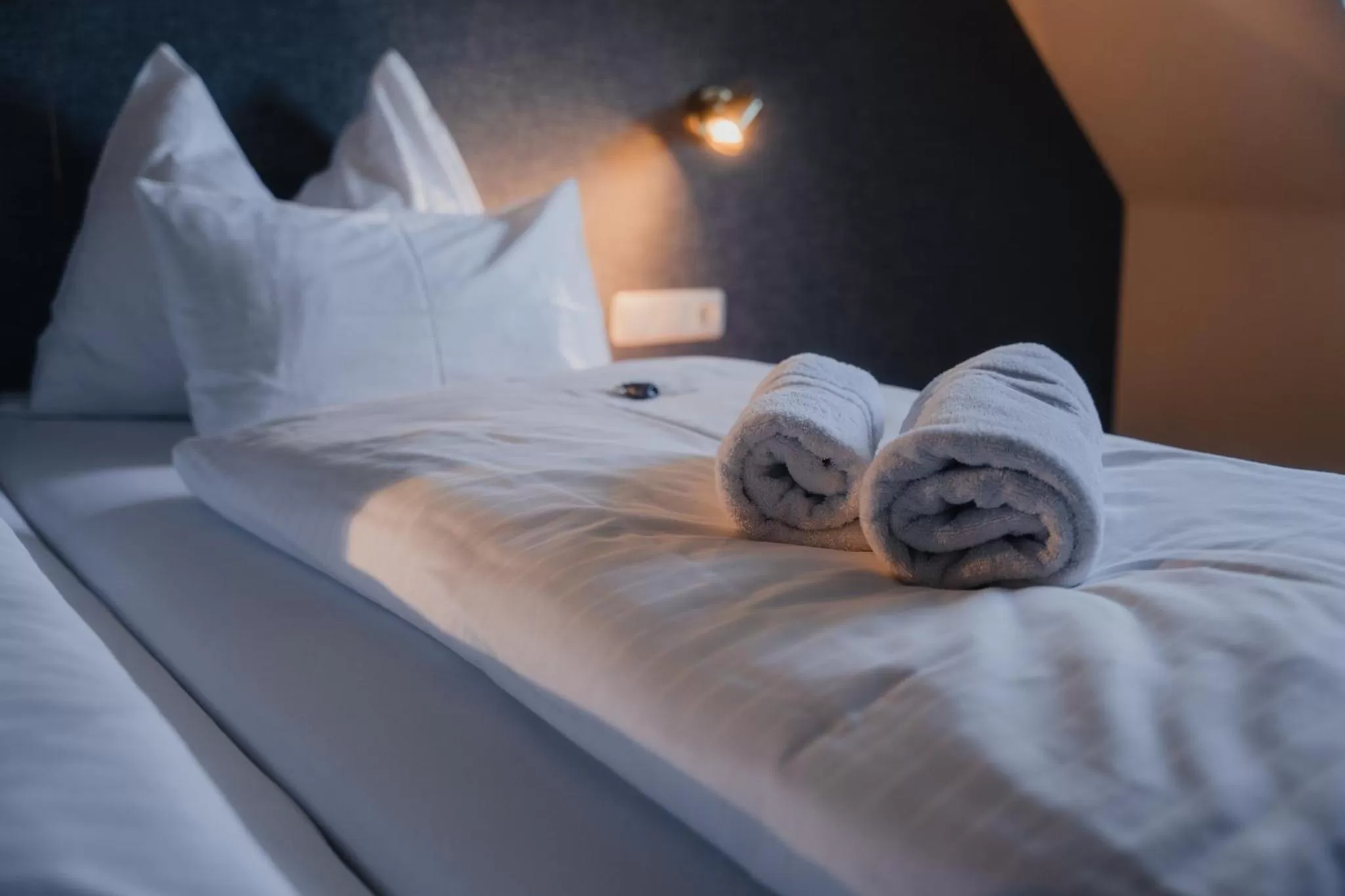 Bed in Hotel Restaurant DAS RÖSSL