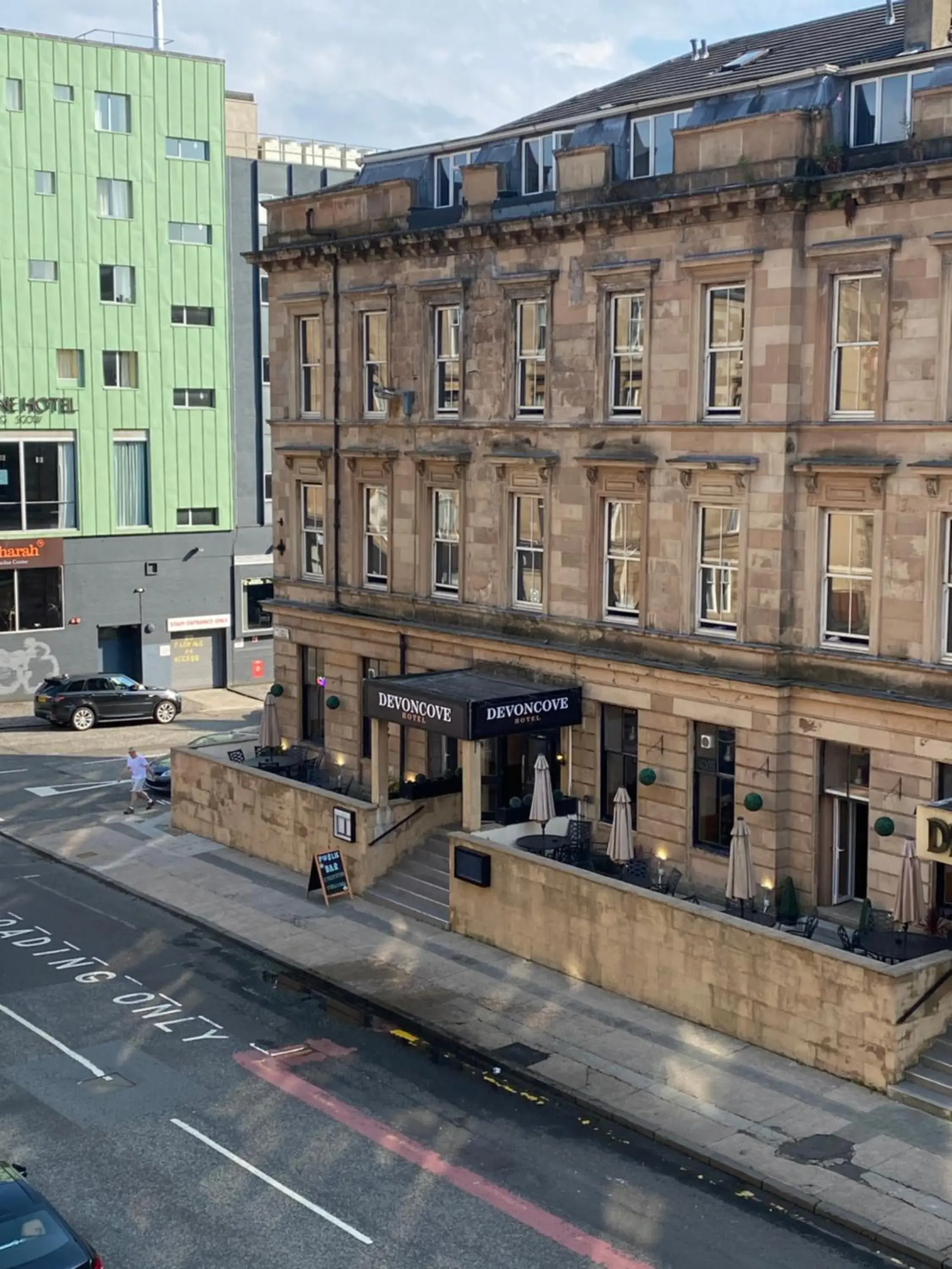 Property building in Devoncove Hotel Glasgow Property building in Devoncove Hotel Glasgow