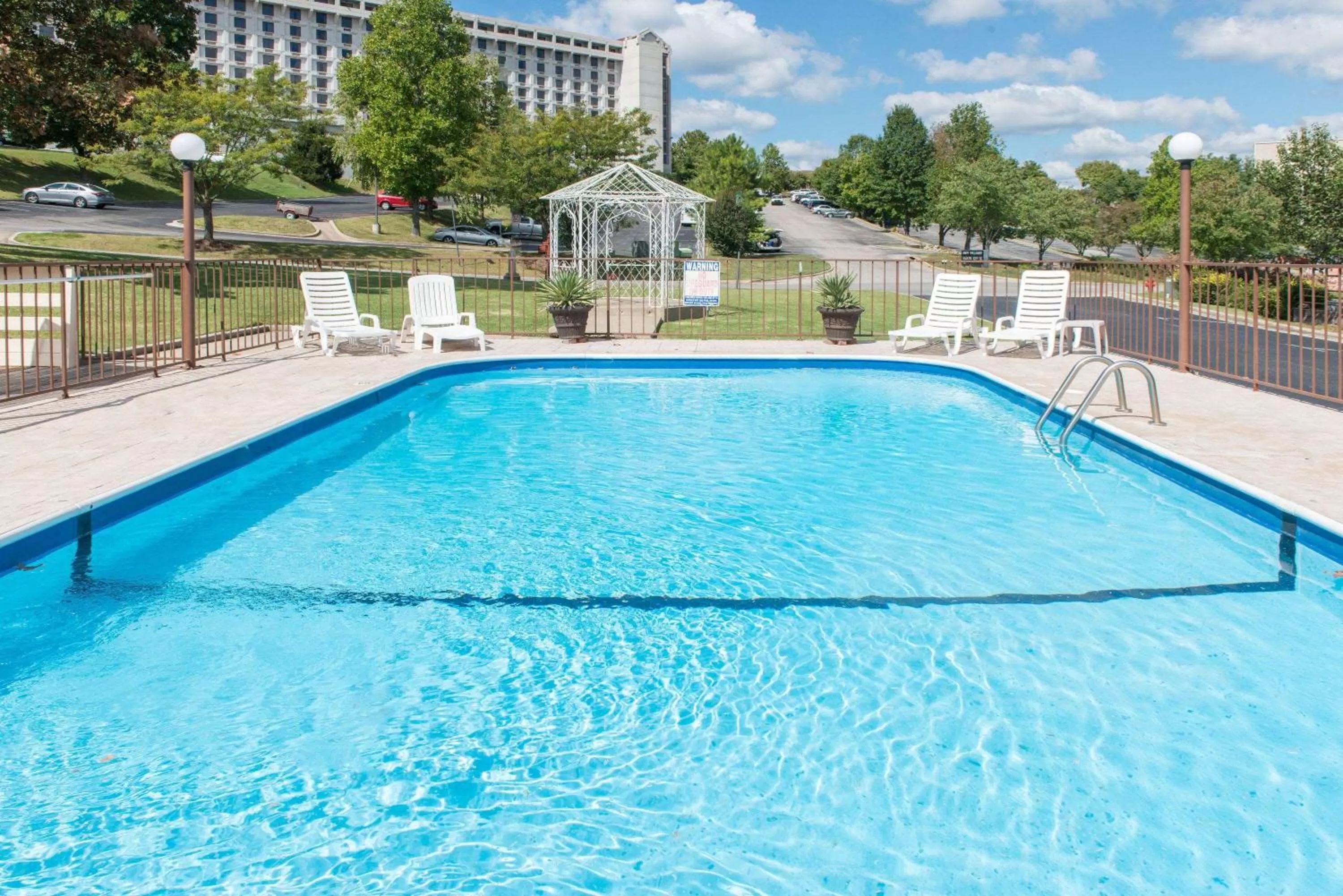 Pool view in Super 8 by Wyndham Branson By Andy Williams Theatre