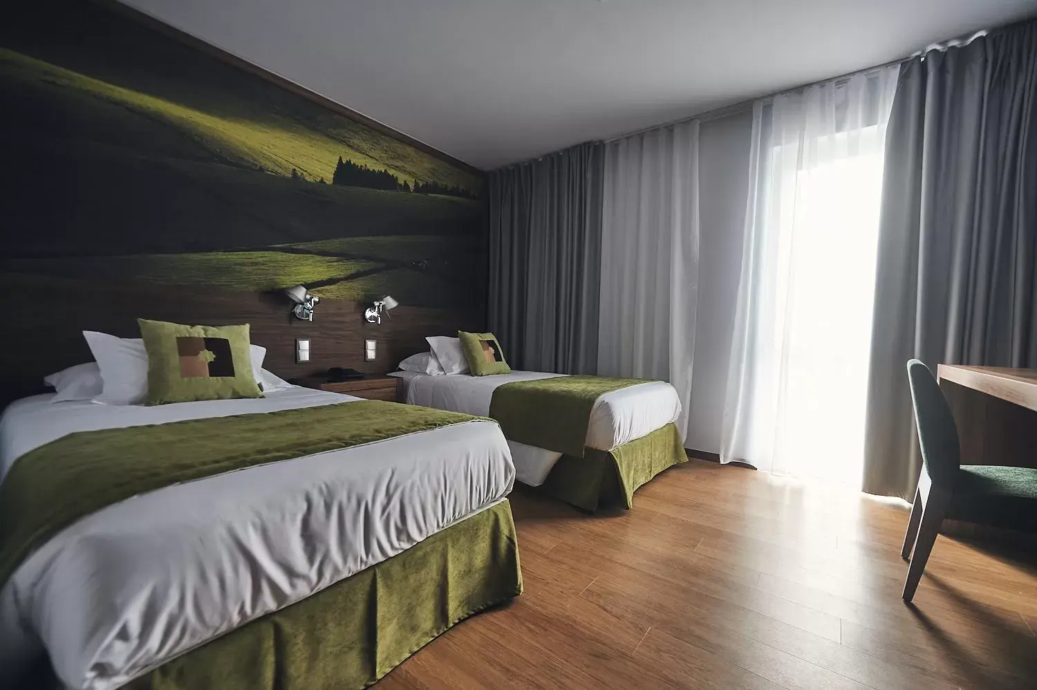 Bed in Hotel Cruzeiro