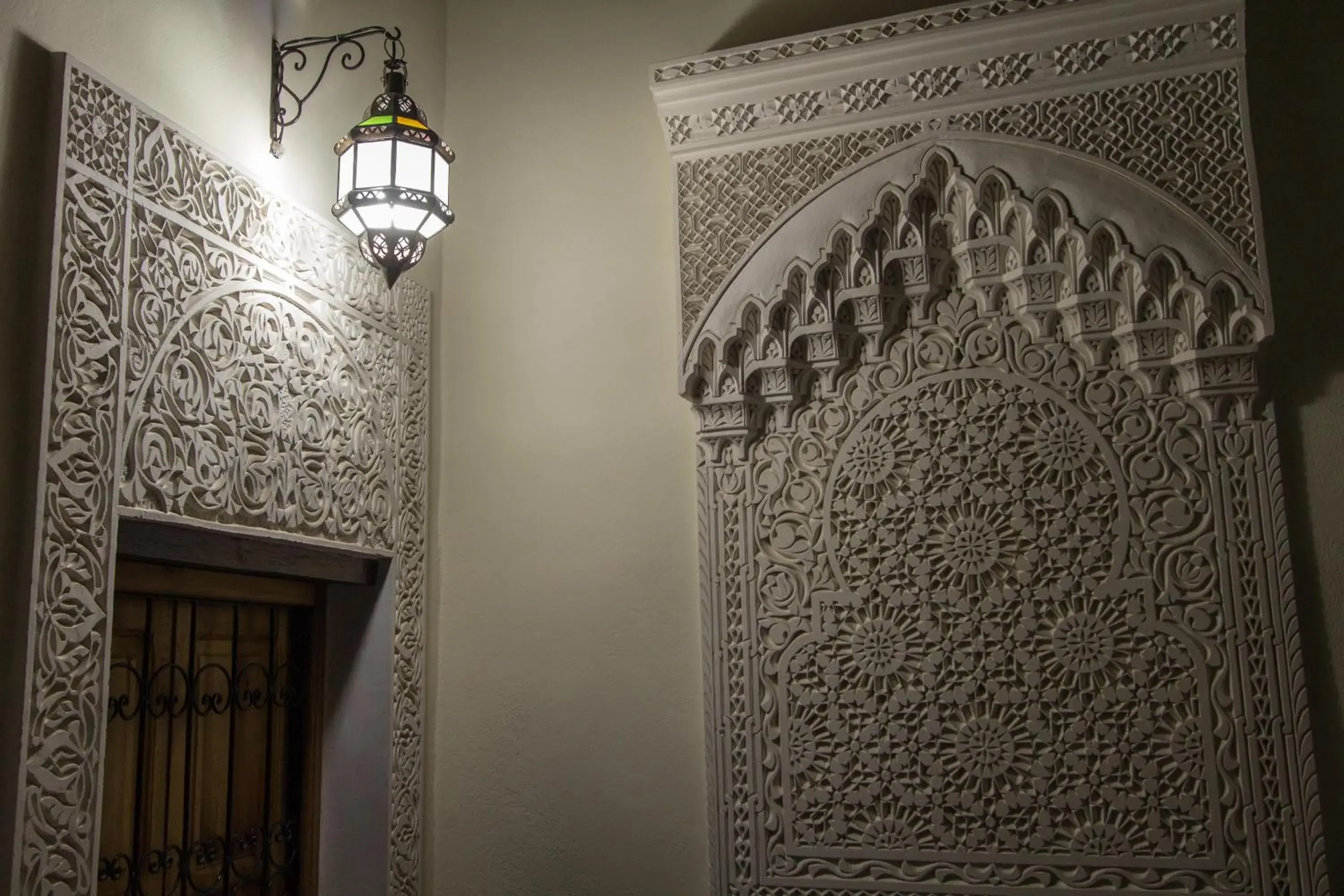 Decorative detail in Riad Taryana