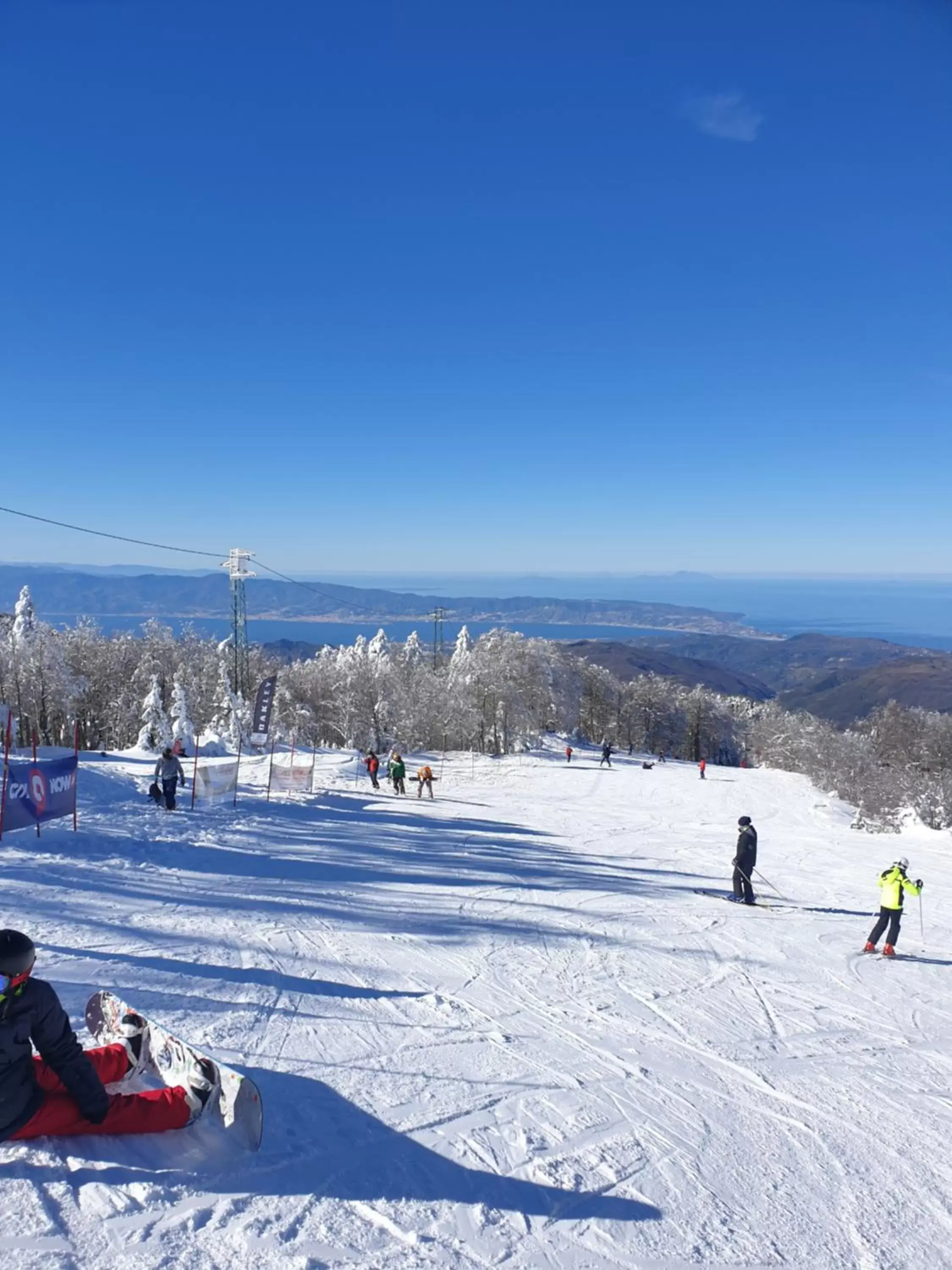 Nearby landmark, Winter in San Pietro