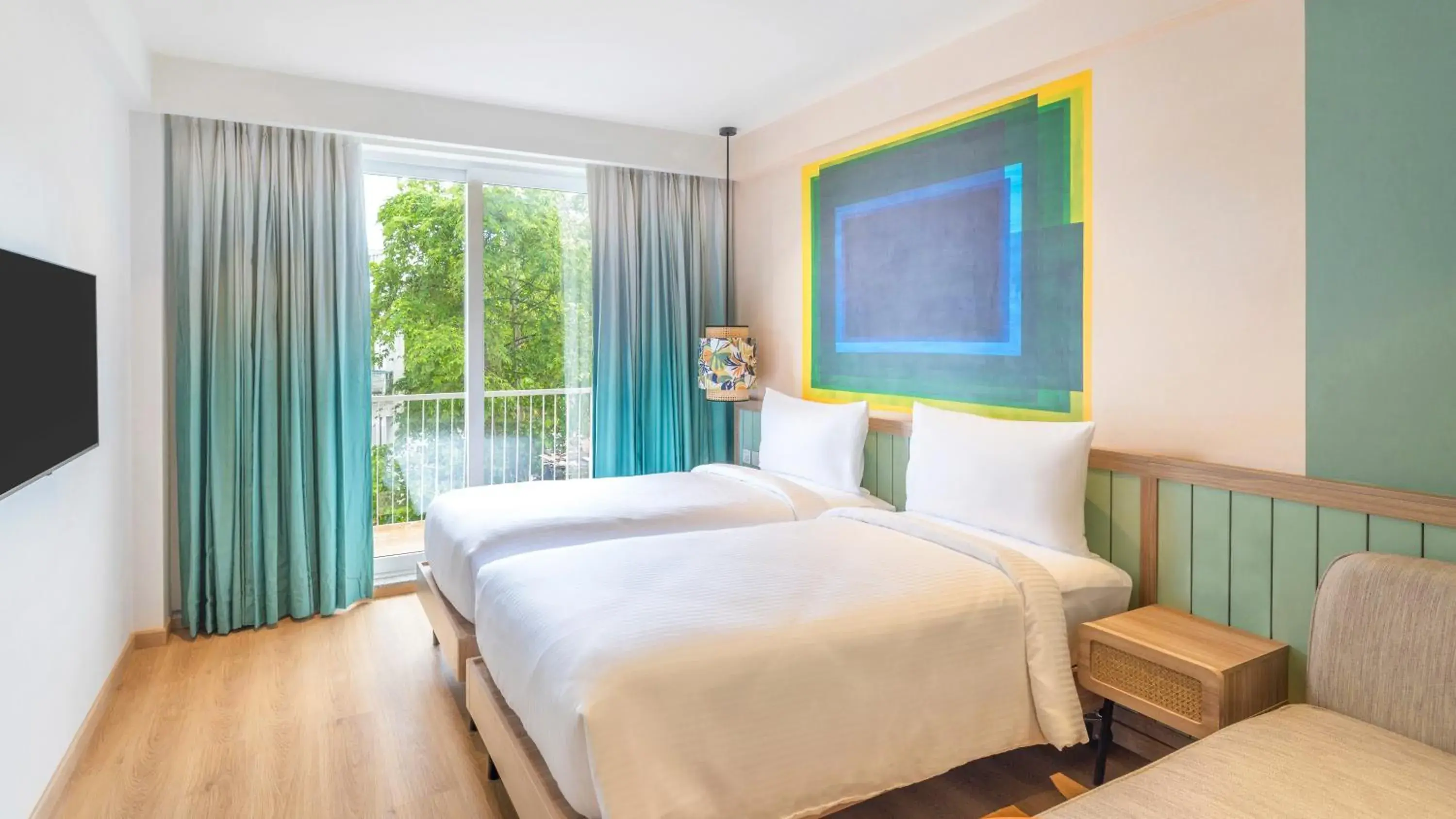 Bedroom, Bed in ibis Styles Goa Vagator - An Accor Brand Bedroom, Bed in ibis Styles Goa Vagator - An Accor Brand
